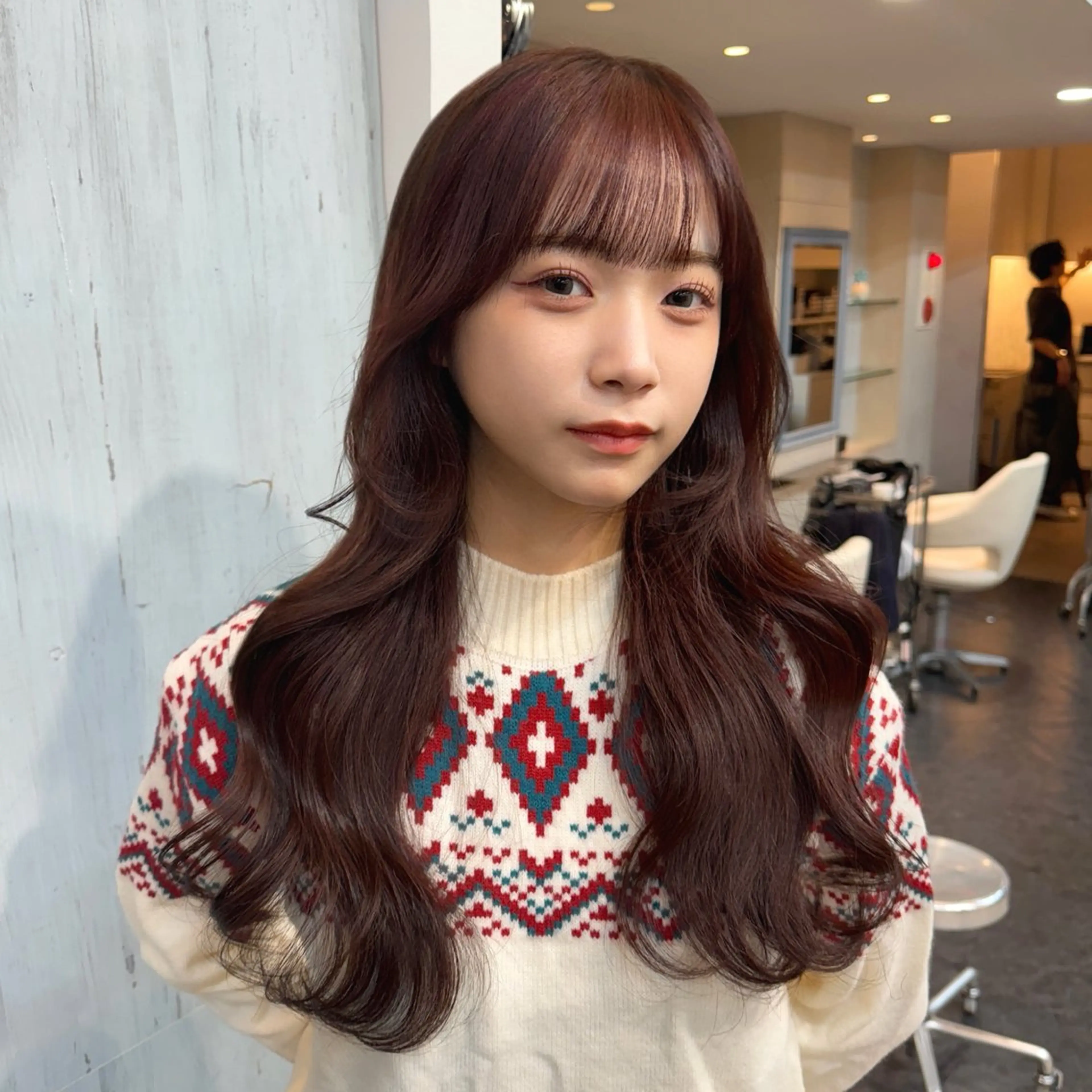 🌈ミニモ限定🌈透明感カラー＋手触りなめらかトリートメント✨️の写真