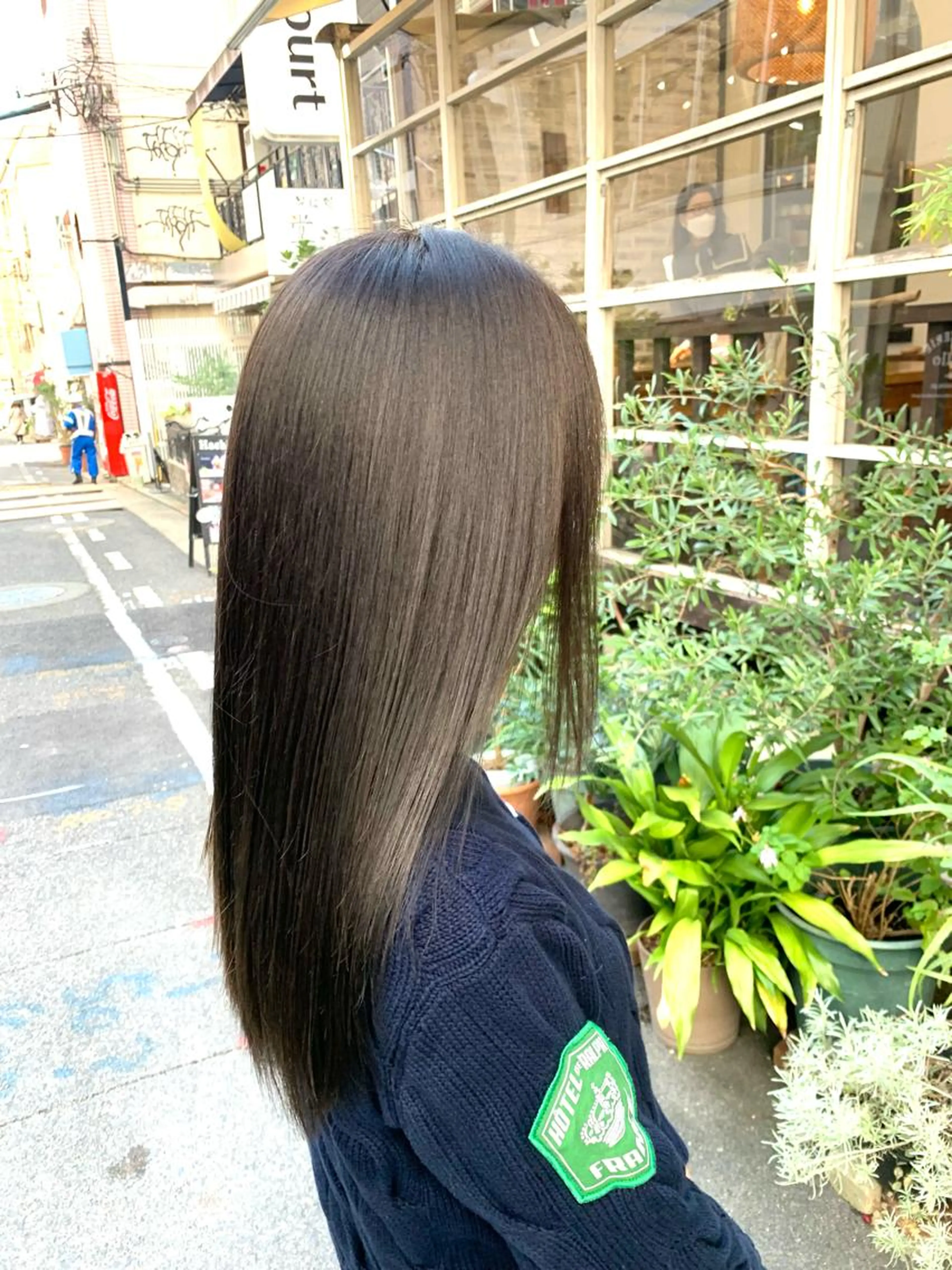 ダメージレス縮毛矯正＋活性ケラチントリートメント9ステップの写真