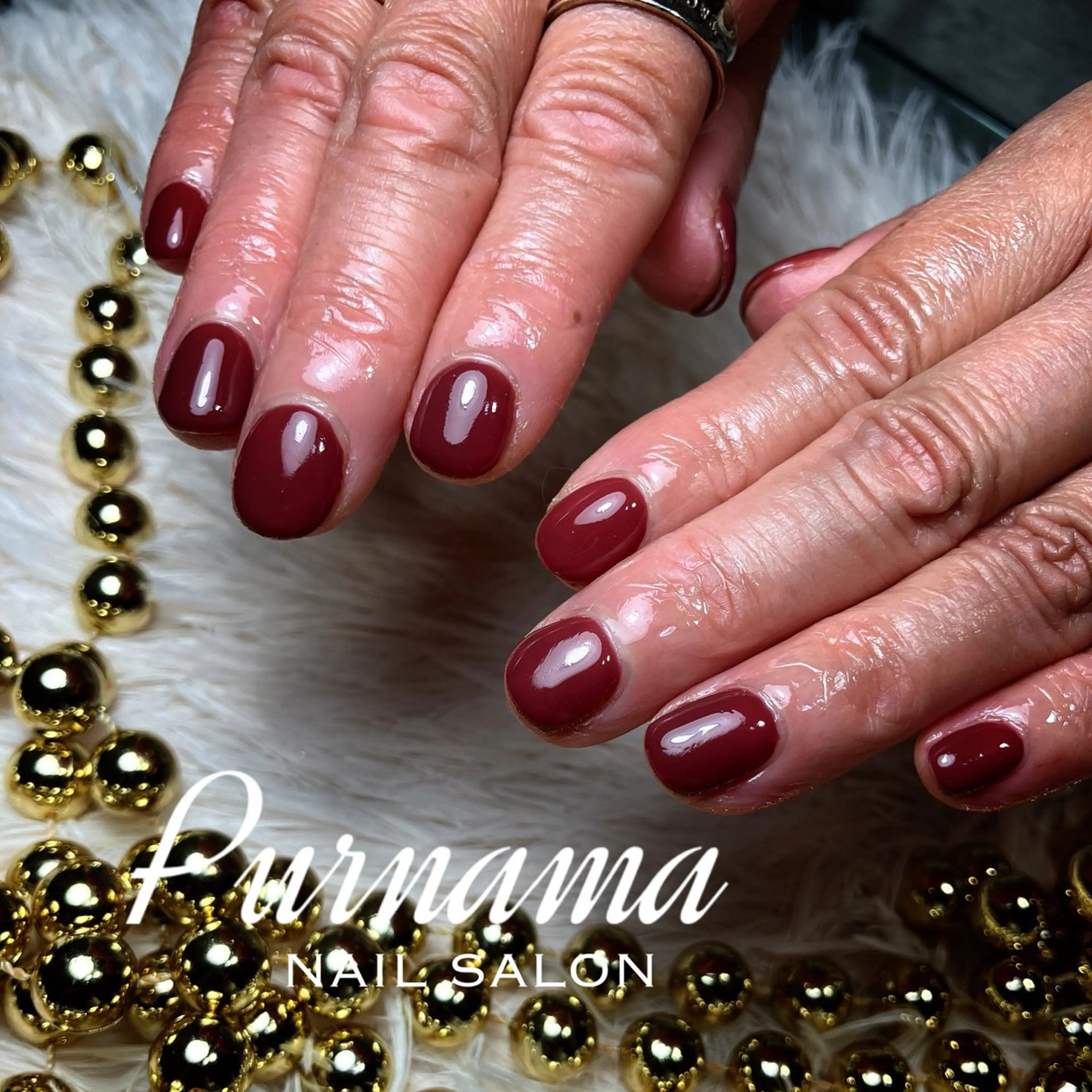 ネイル ハンドネイル Purnama(ﾌﾟﾙﾅﾓ)所属・Purnama あきのネイルデザイン