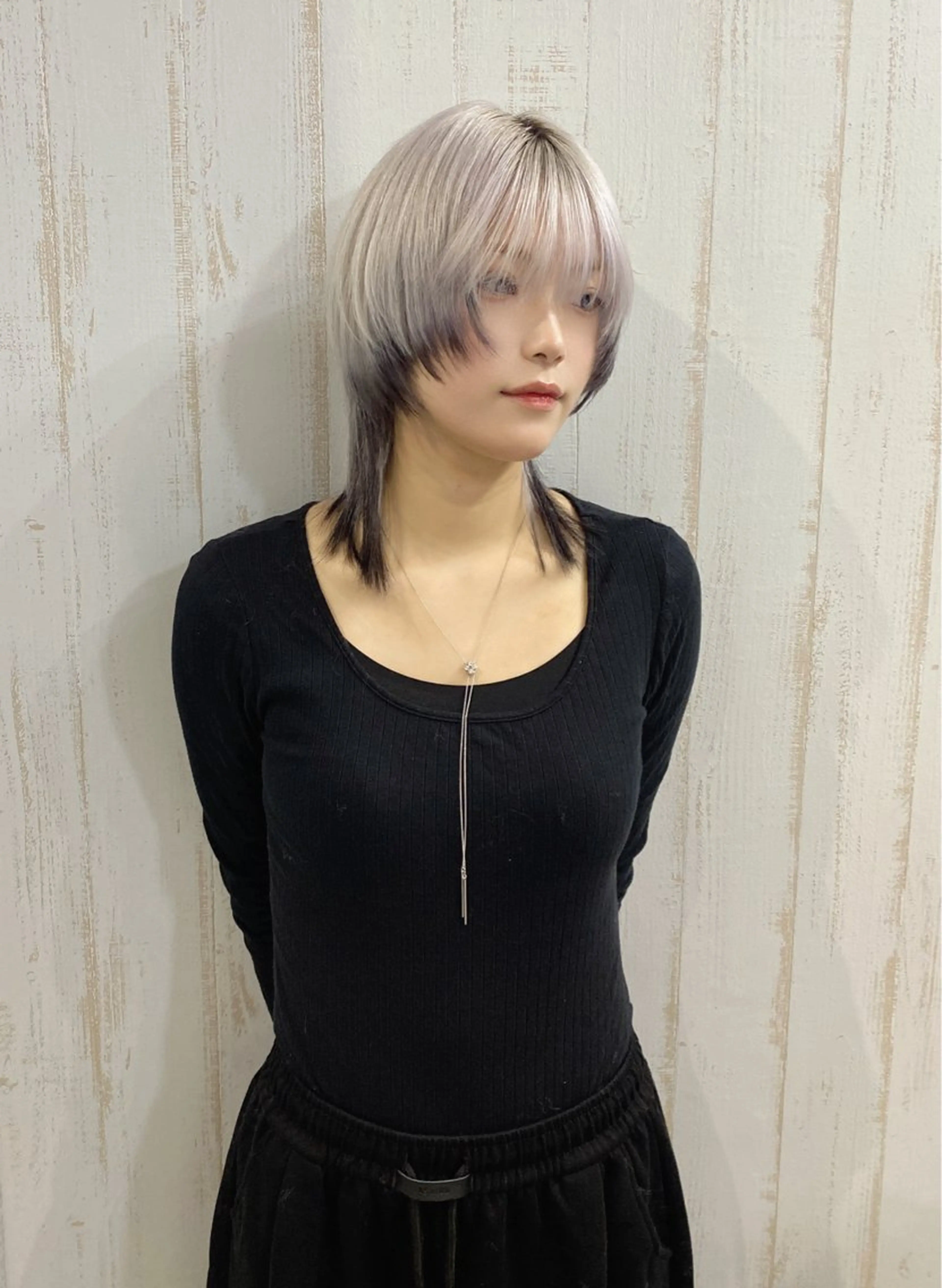 ミディアム カラー ハイトーン💫 エクステ💫maiのヘアスタイル