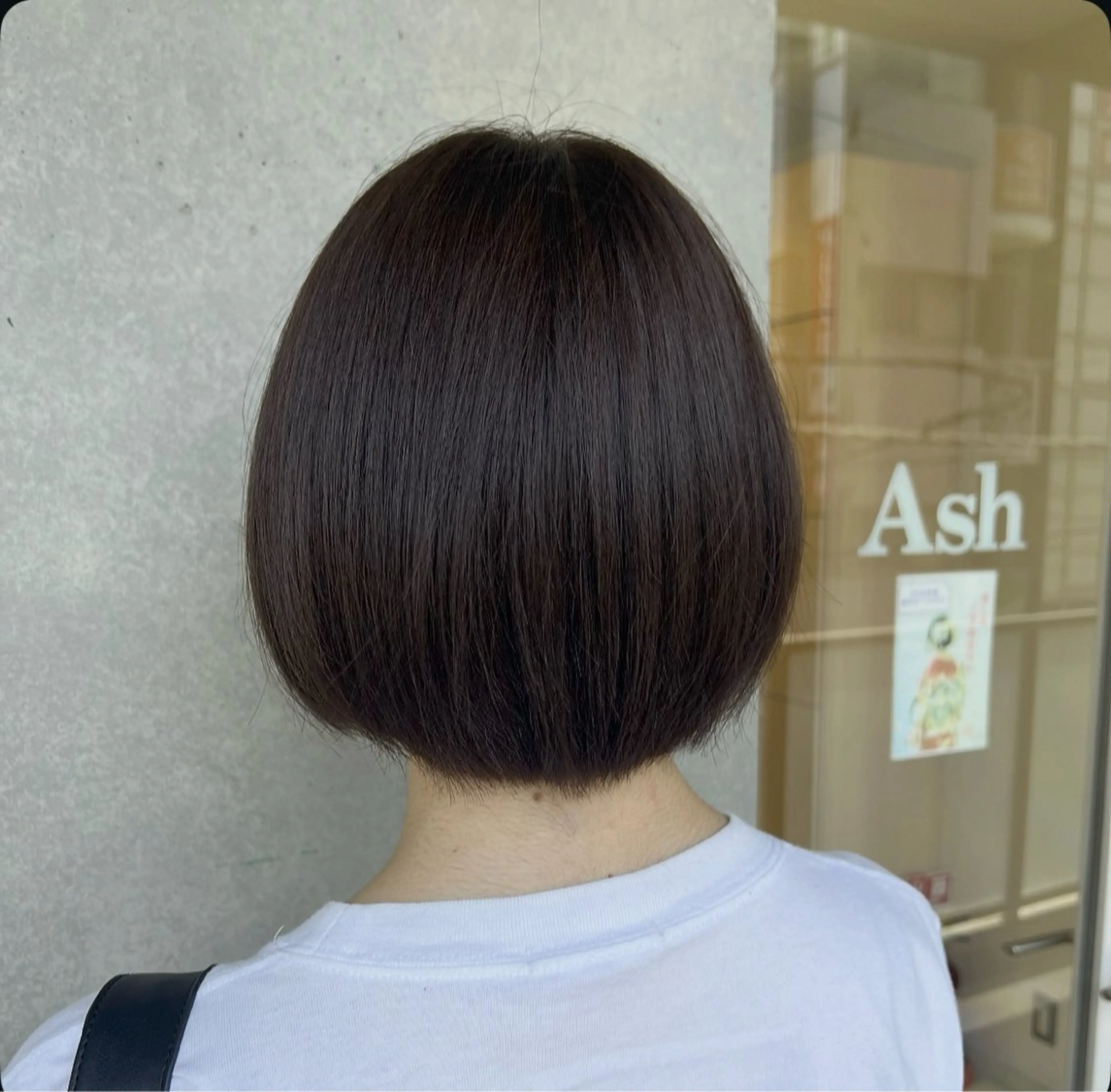 ショート ボブ カット 遠藤姫花 𝒂𝒔𝒉草加𓂃のヘアスタイル