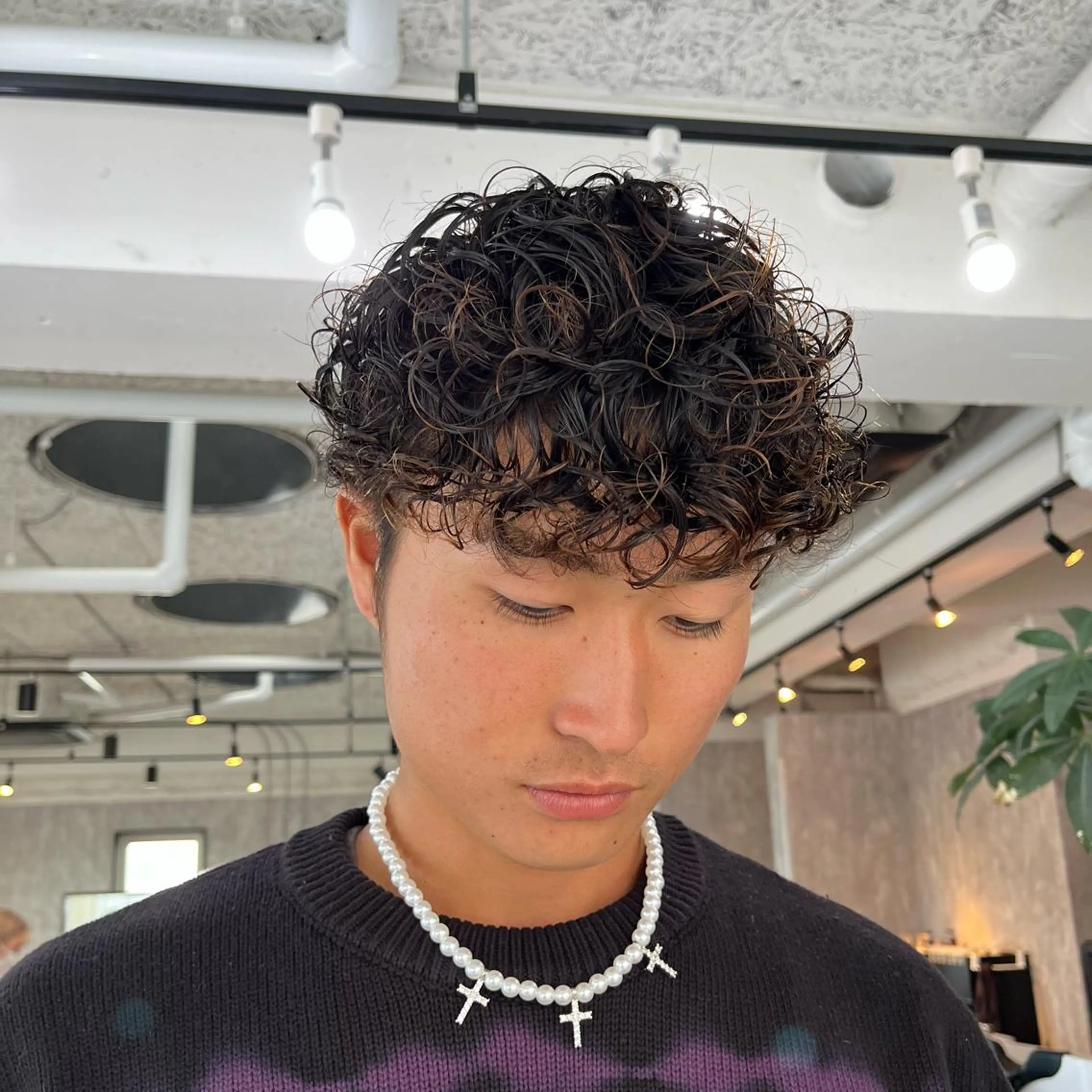 ミディアム TIDEHAIR JUNYAのヘアスタイル