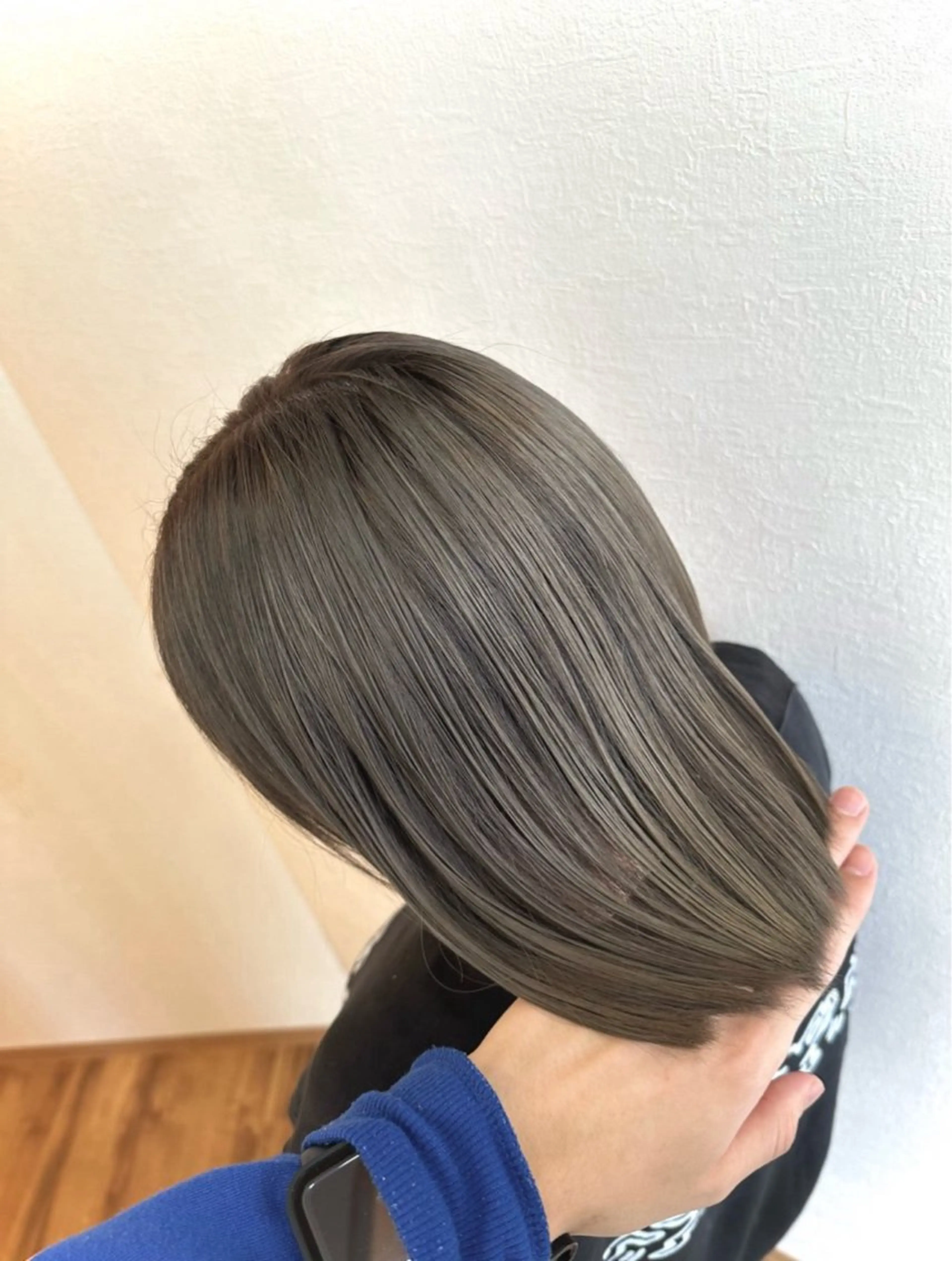 ミディアム カラー ヘアカラー トリートメント Hair Resort ALL BLue所属・細貝 舞利のヘアスタイル