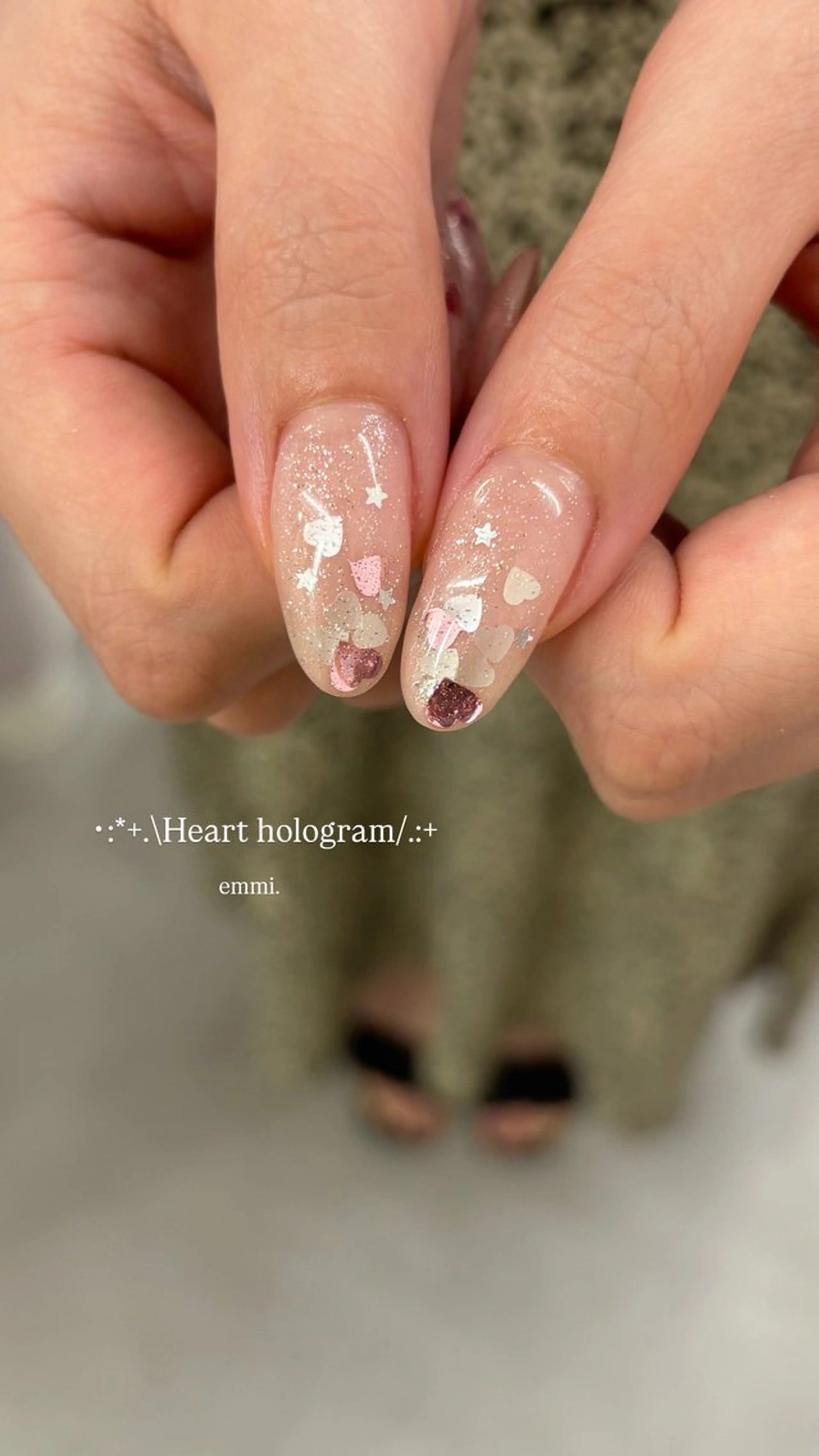 ネイル アートネイル チークネイル フットネイル フレンチネイル ガーリー ハンドネイル GO TODAY SHAiRE SALON 表参道colore店所属・emmi nailのネイルデザイン