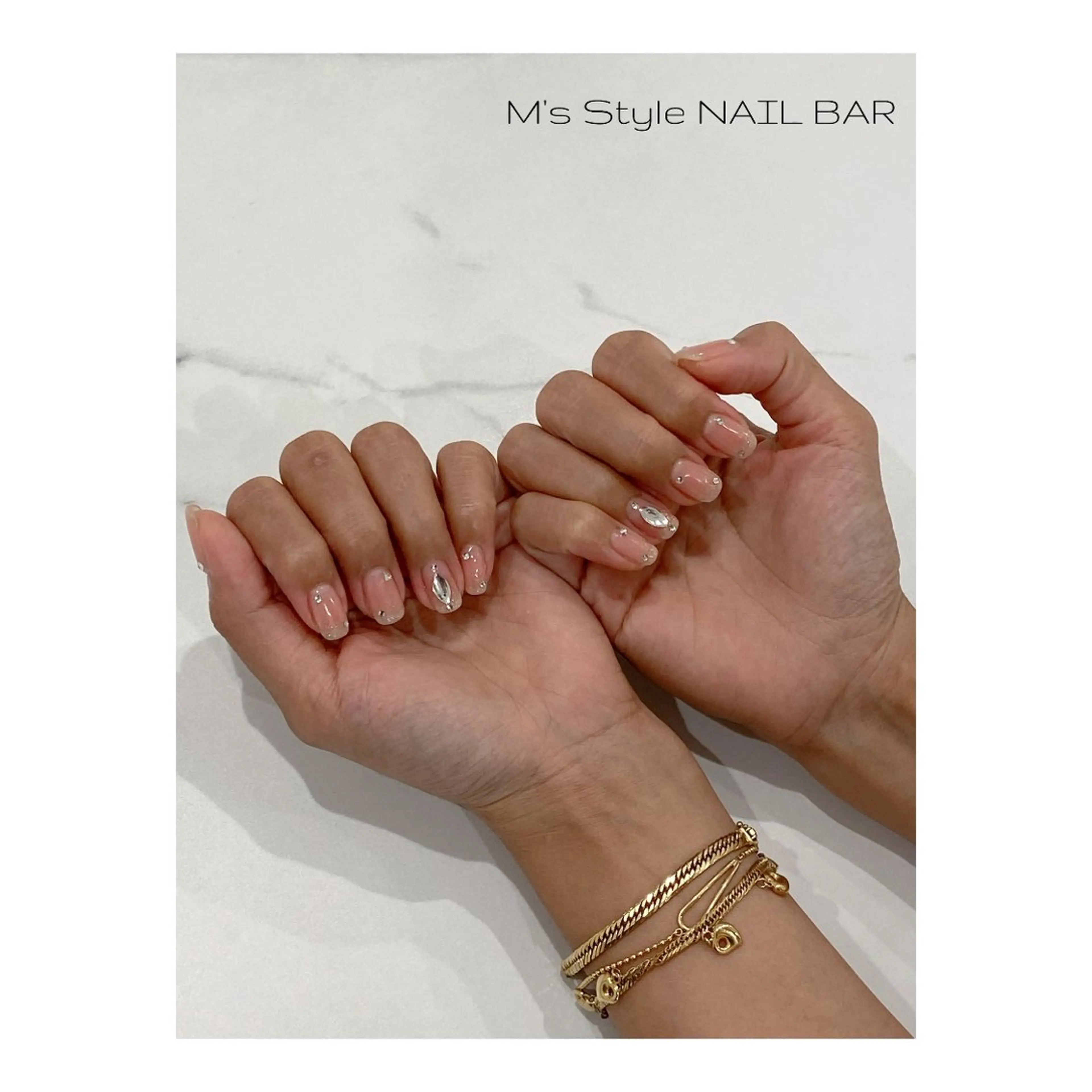 ネイル 成人式 フットネイル フレンチネイル ジェルネイル 韓国ネイル ハンドネイル M's Style NAIL BARのエステ・リラクイメージ