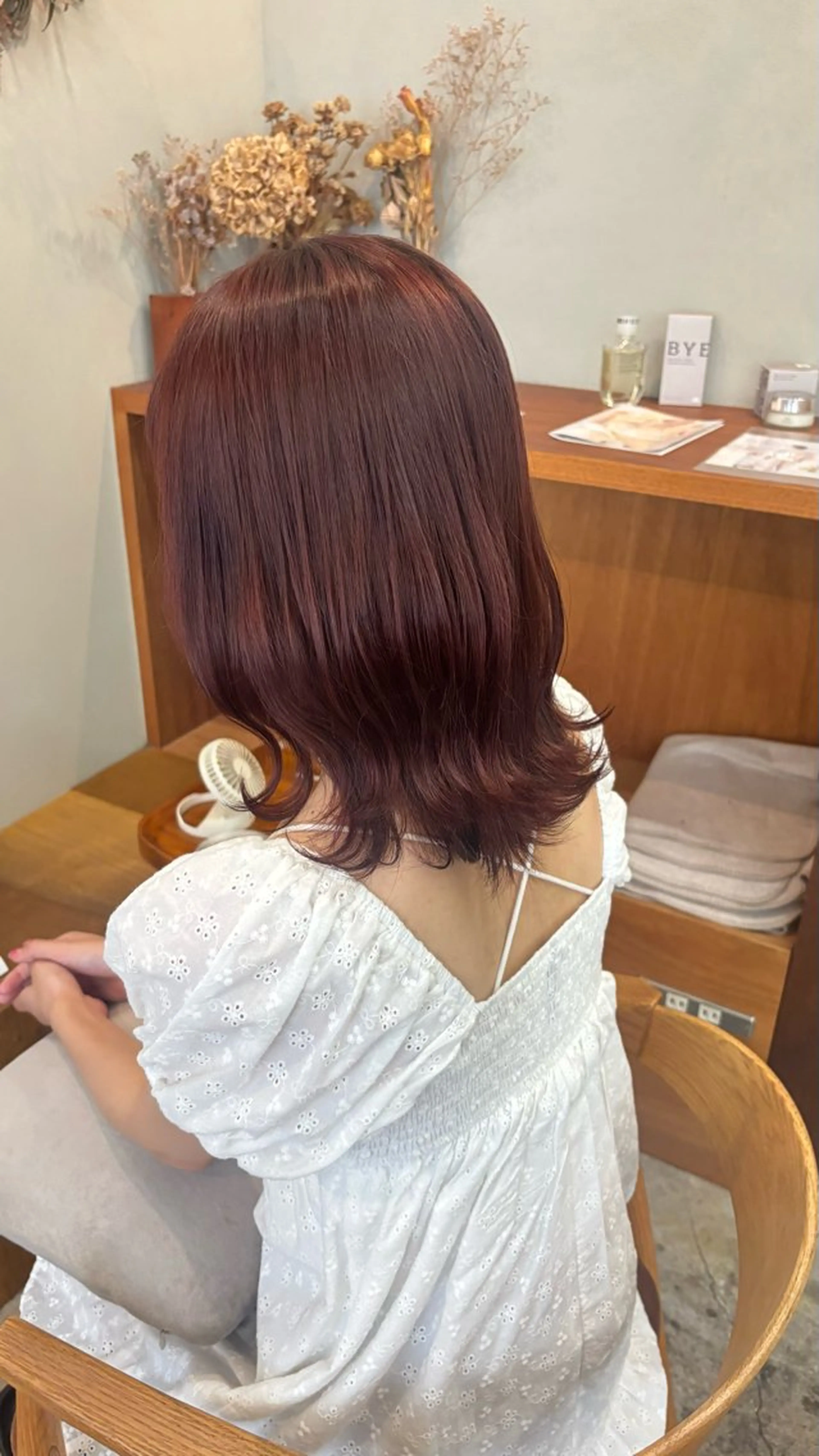 カラー ヘアカラー トリートメント 🌷花屋併設🌷 岡本明日実のヘアスタイル