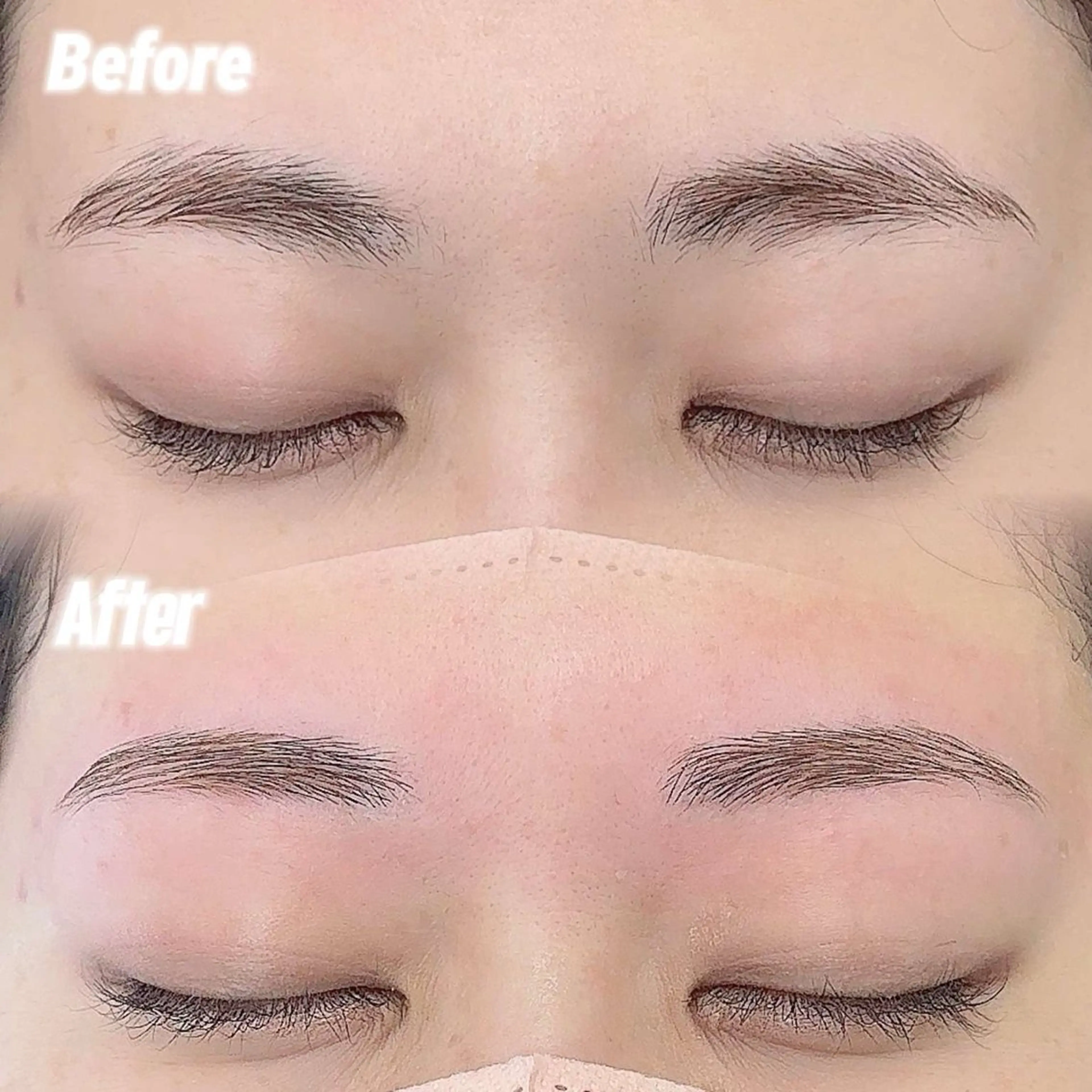 《 再来様限定 》アイブロウワックス間引きなし¥4500の写真