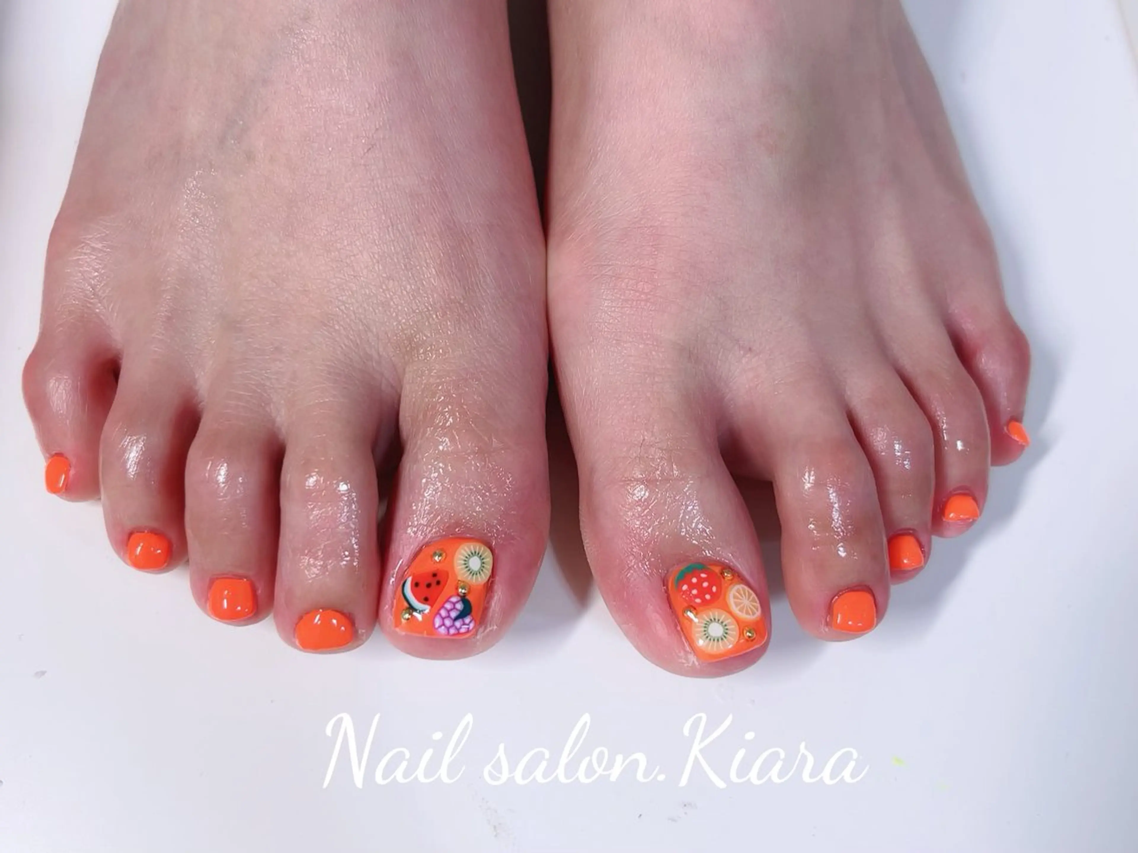 ネイル フットネイル 持ち込み 🍭Kiara Nail🍭のネイルデザイン
