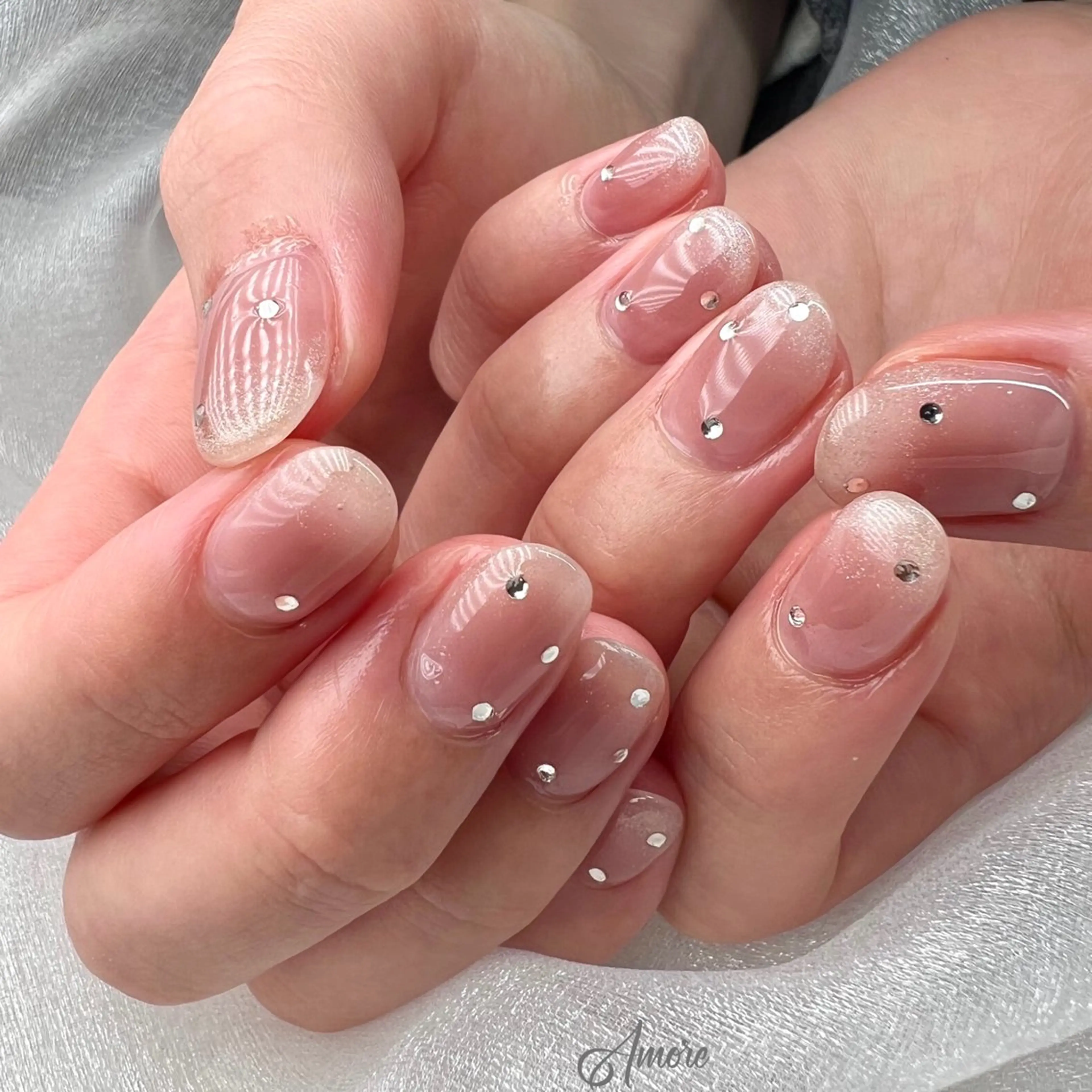 ネイル ジェルネイル 韓国ネイル パラジェル You kyehwaのネイルデザイン