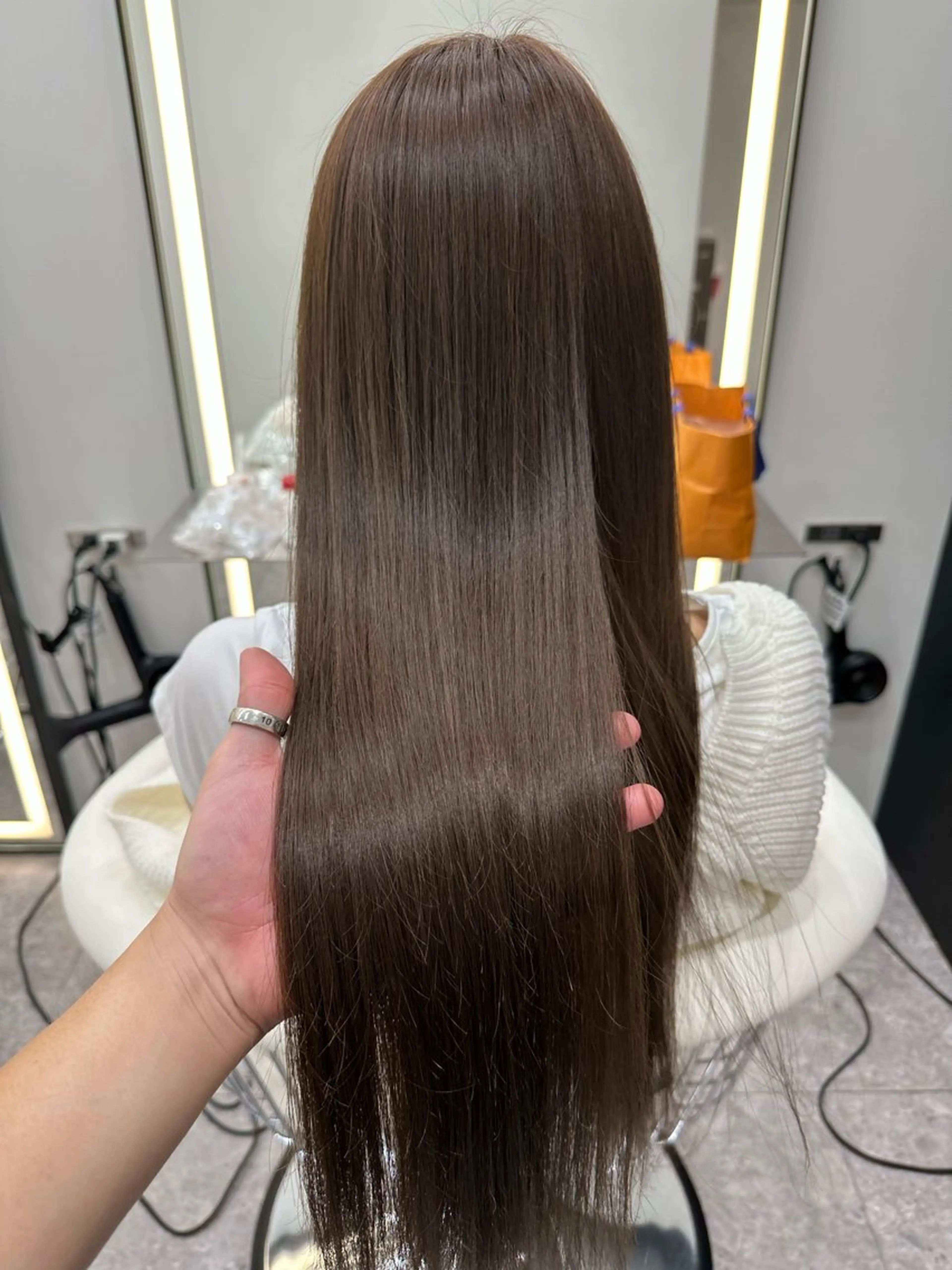 ロング トリートメント 新宿/韓国レイヤー/ 髪質改善/佐藤航のヘアスタイル