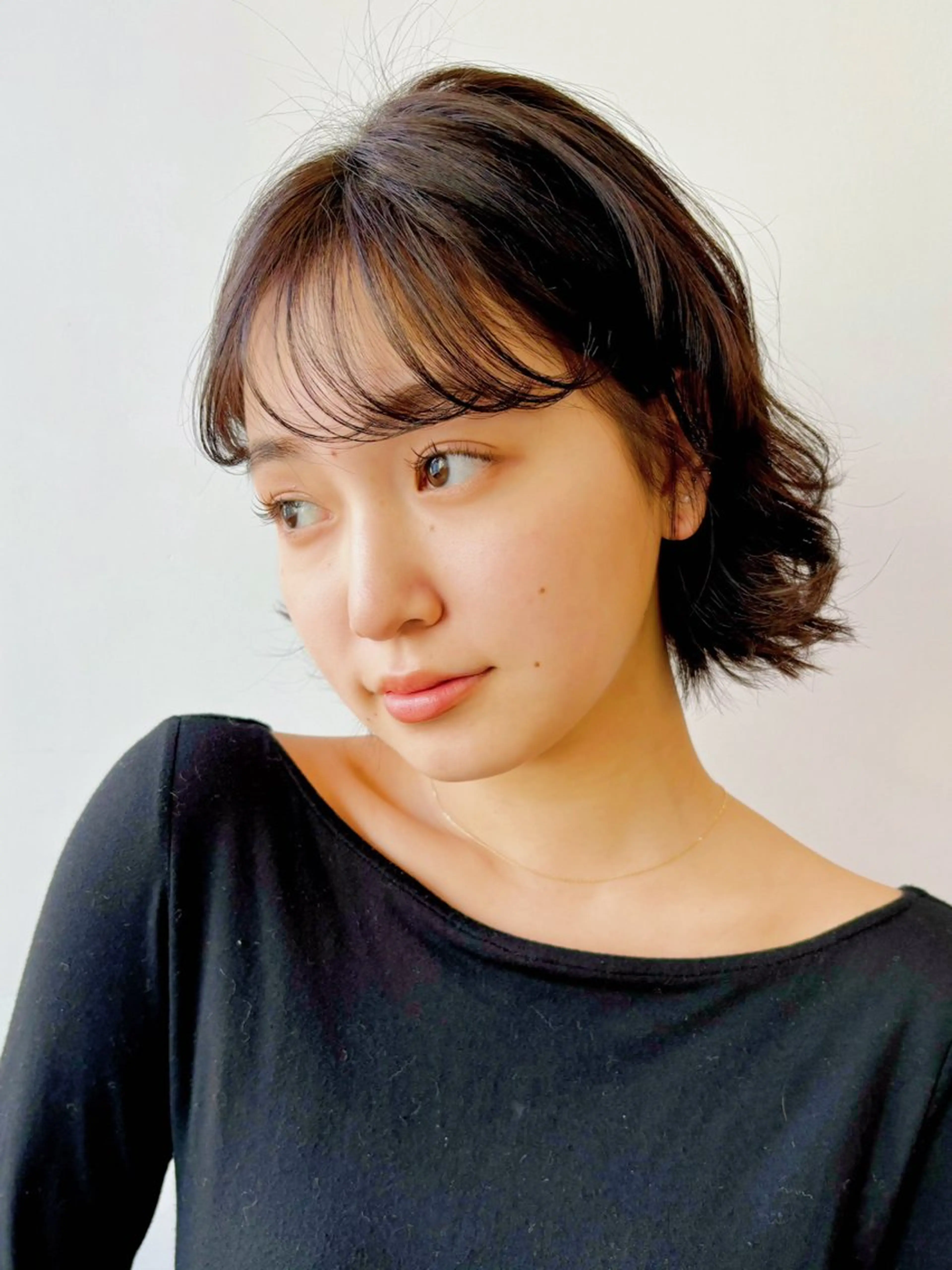 パーマ カット パーマ トリートメント ボブ/ミディアム 親しみやすさ/さくらのヘアスタイル