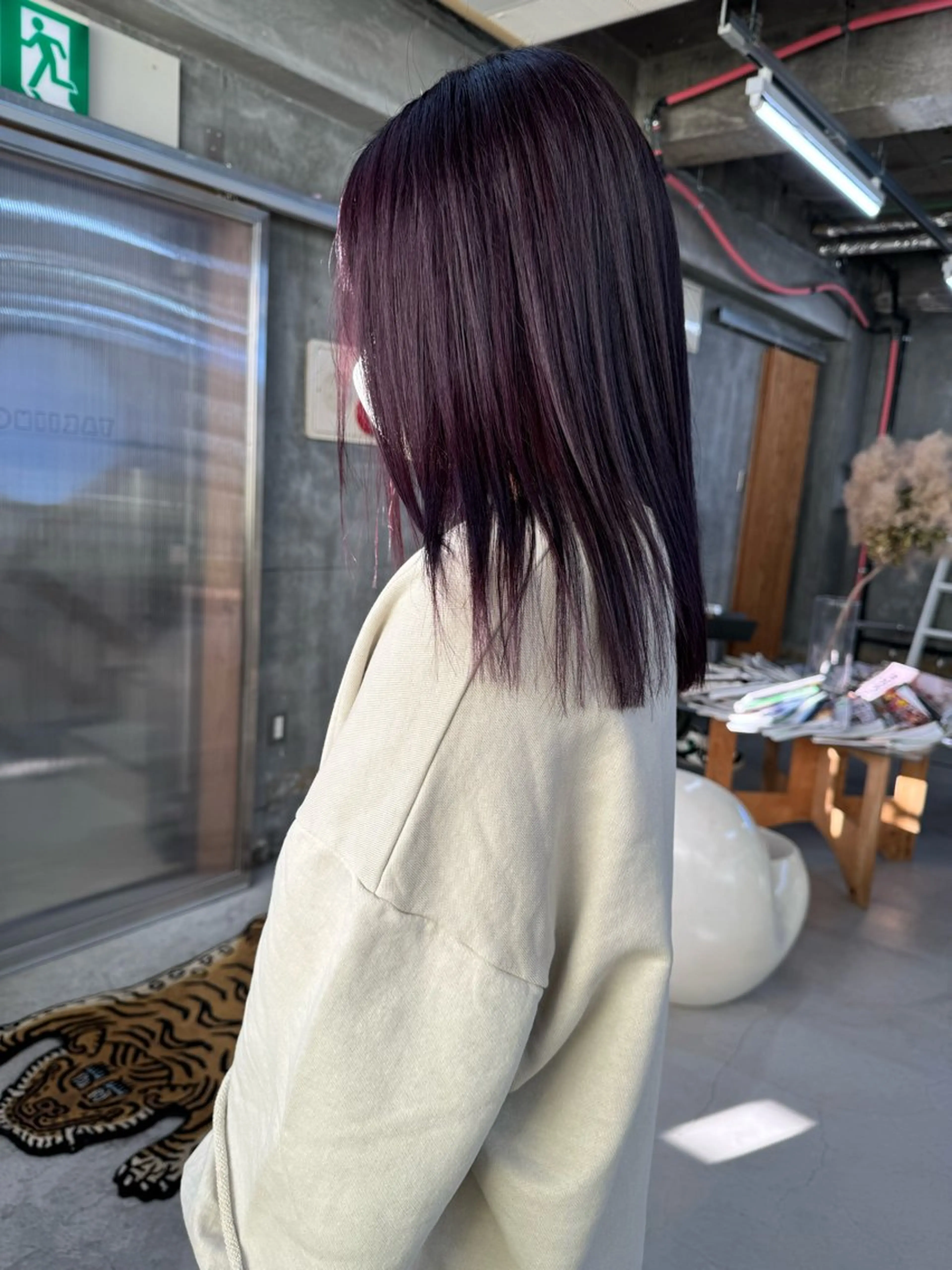 ミディアム サトウ レンマのヘアスタイル