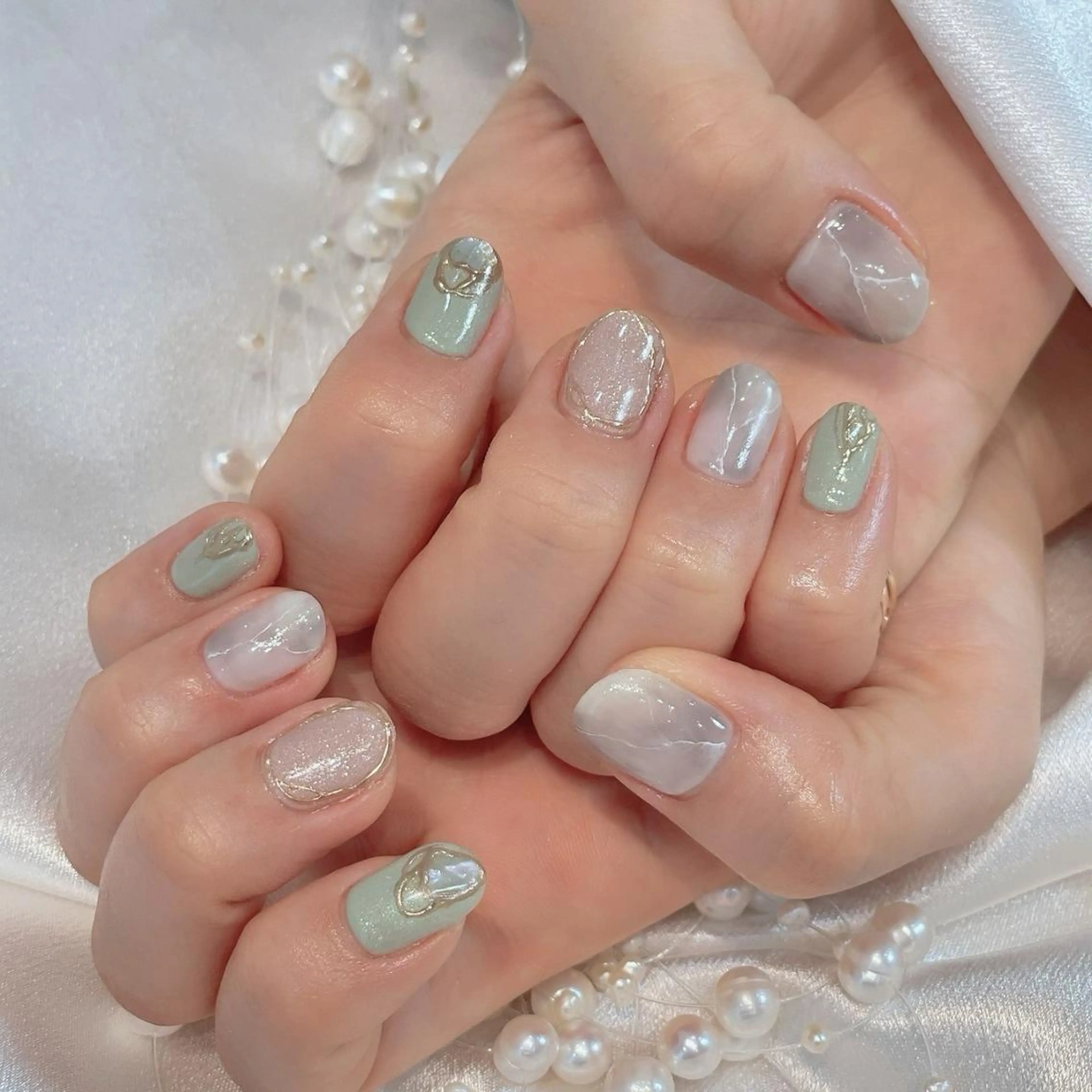 ネイル ハンドネイル 🌷Yun nail salon🌷のネイルデザイン
