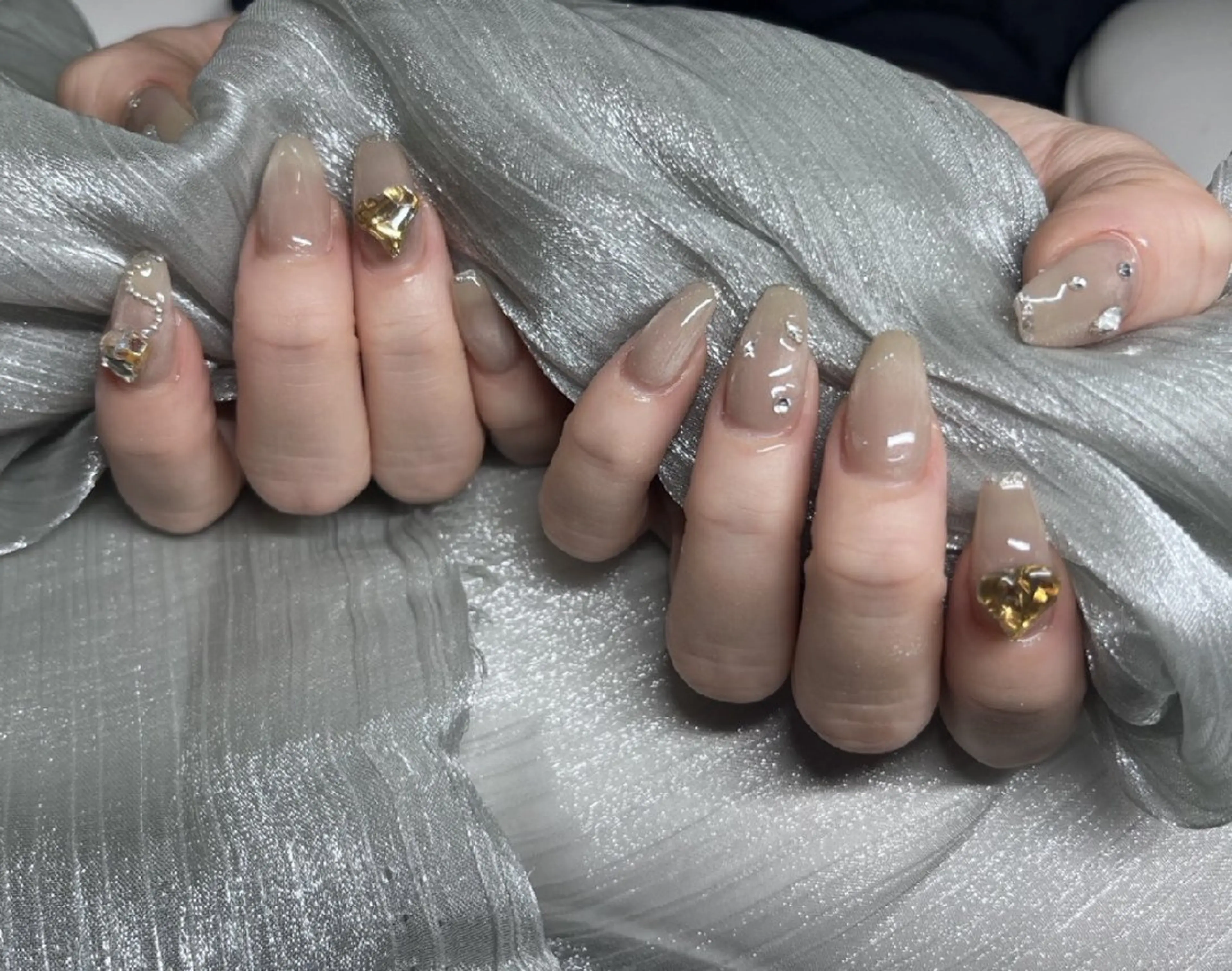 ネイル オフィスネイル シンプルネイル Re:JUvia JUMIのネイルデザイン