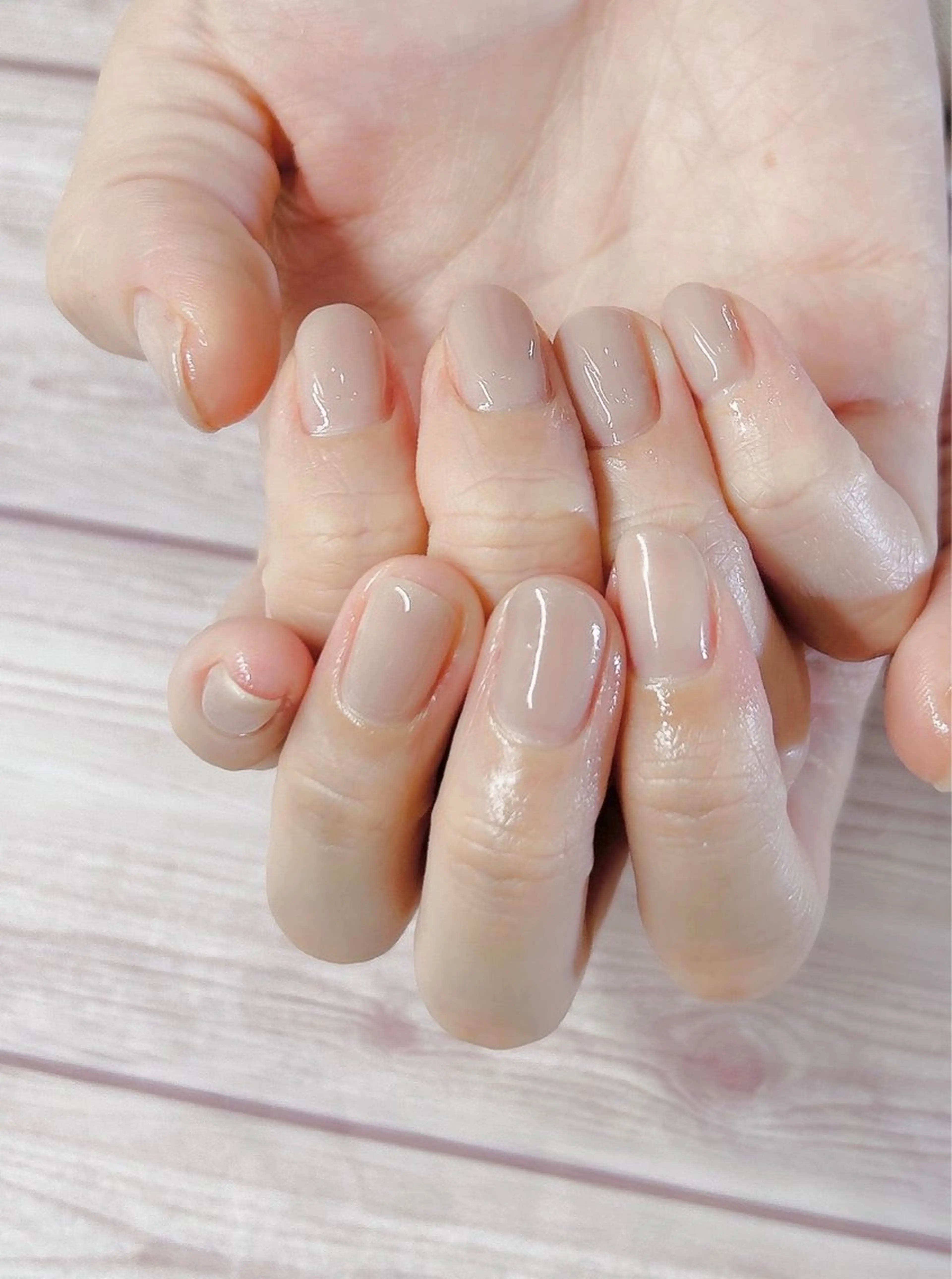 ネイル ワンカラーネイル MYu Beauty Salon YURIのネイルデザイン