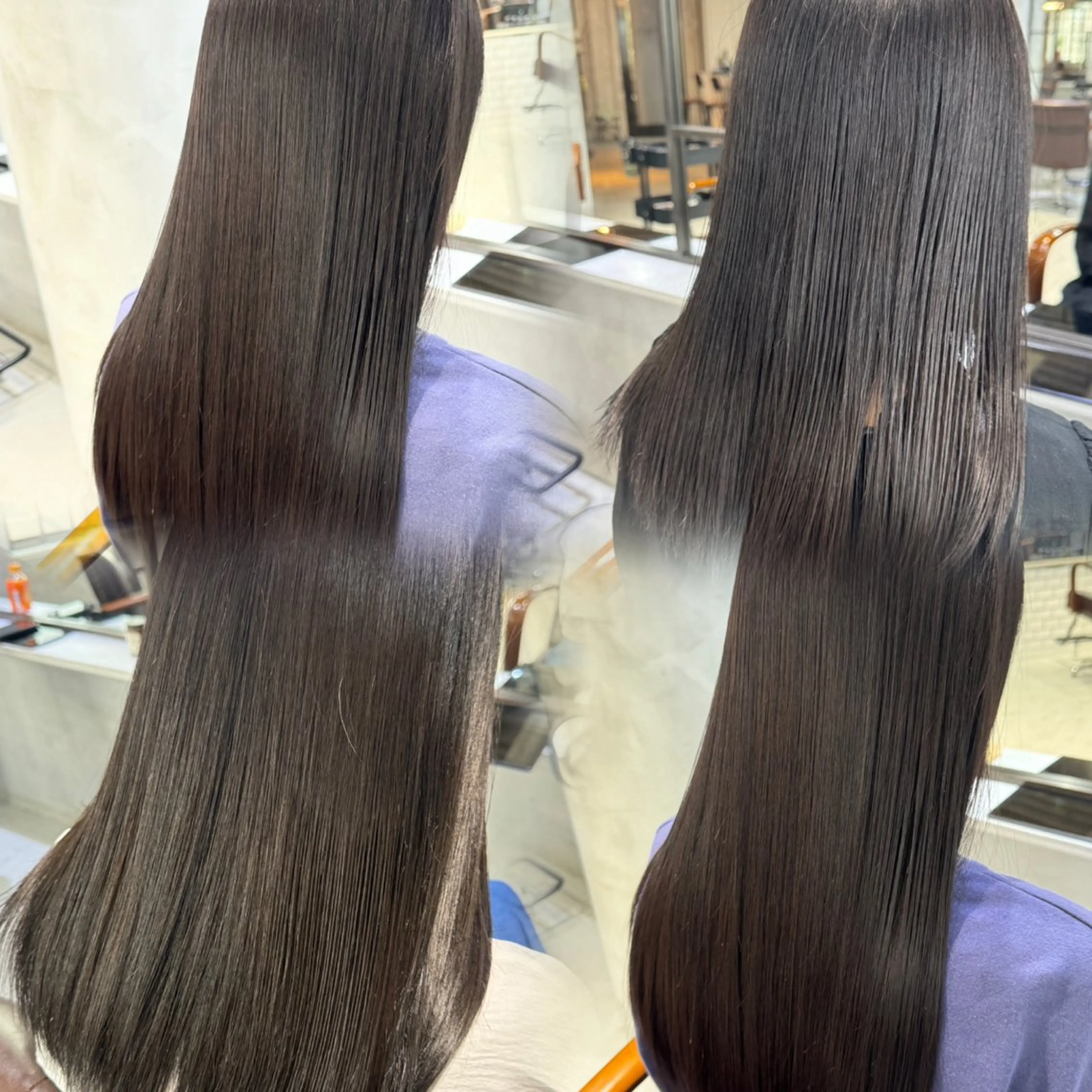 カット＋カラー＋allyオリジナル9ステップトリートメントの写真