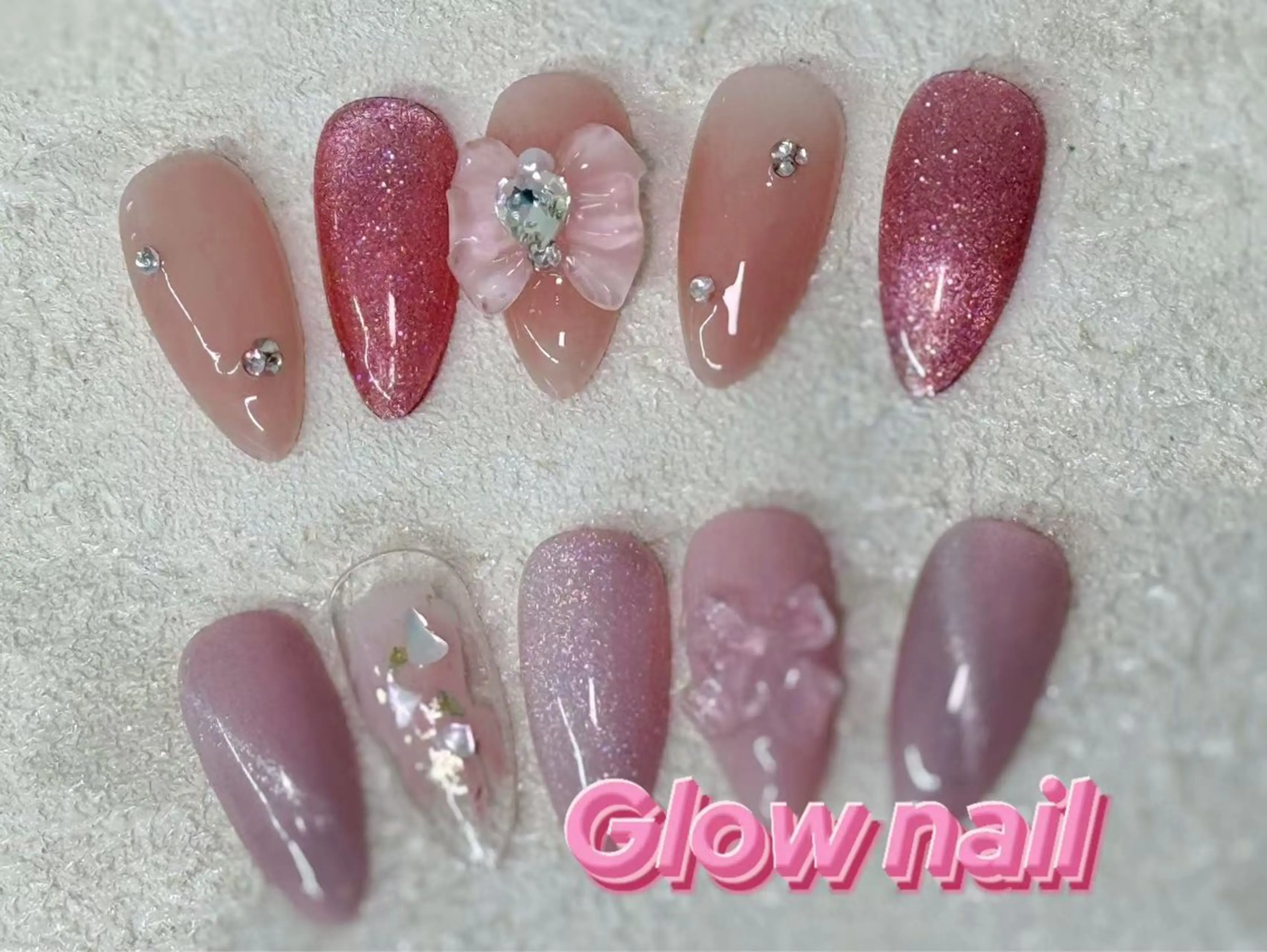 ネイル Glow Nail スカルプ専門店のネイルデザイン
