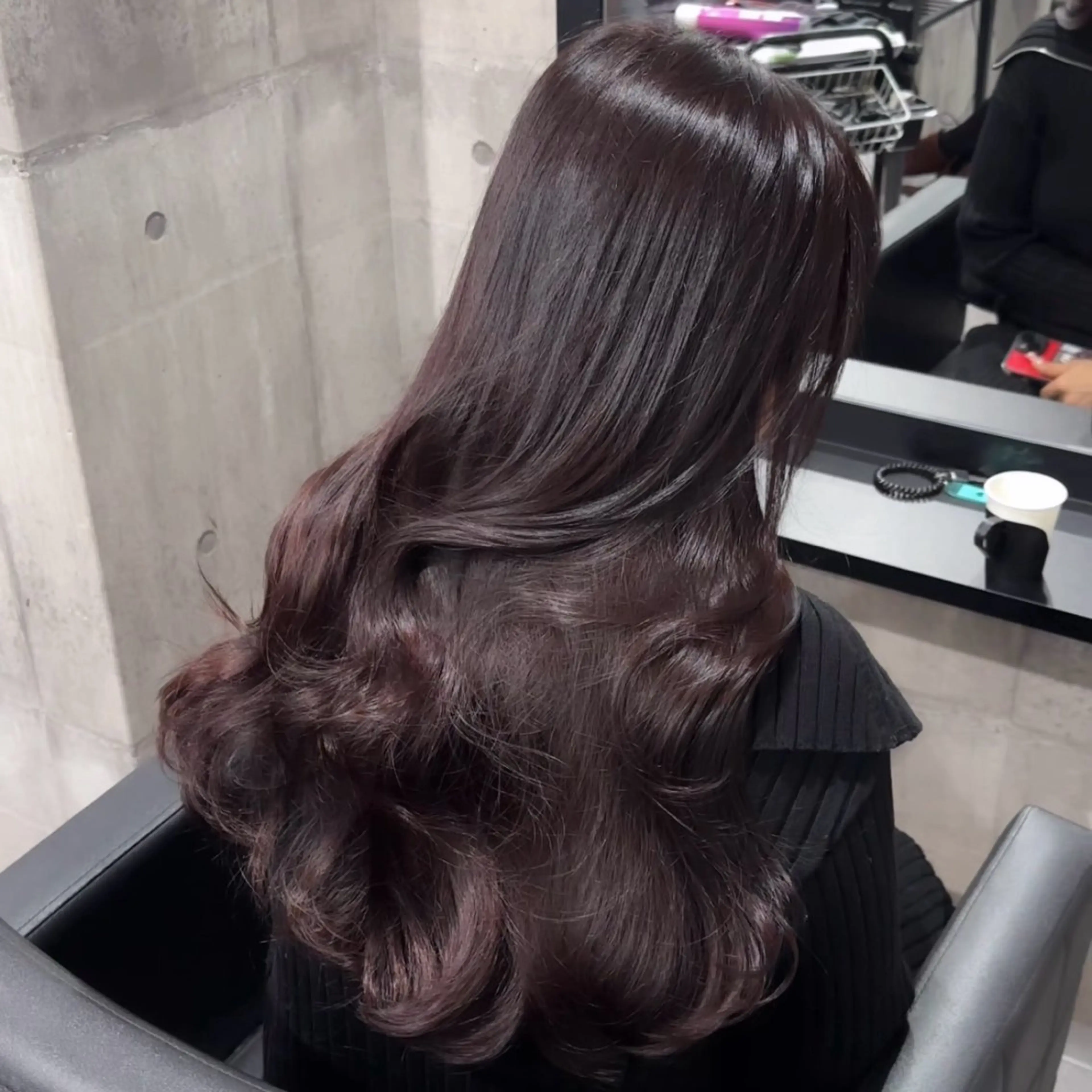 ブリーチなし暖色系カラー×最上級TOKIOトリートメントの写真