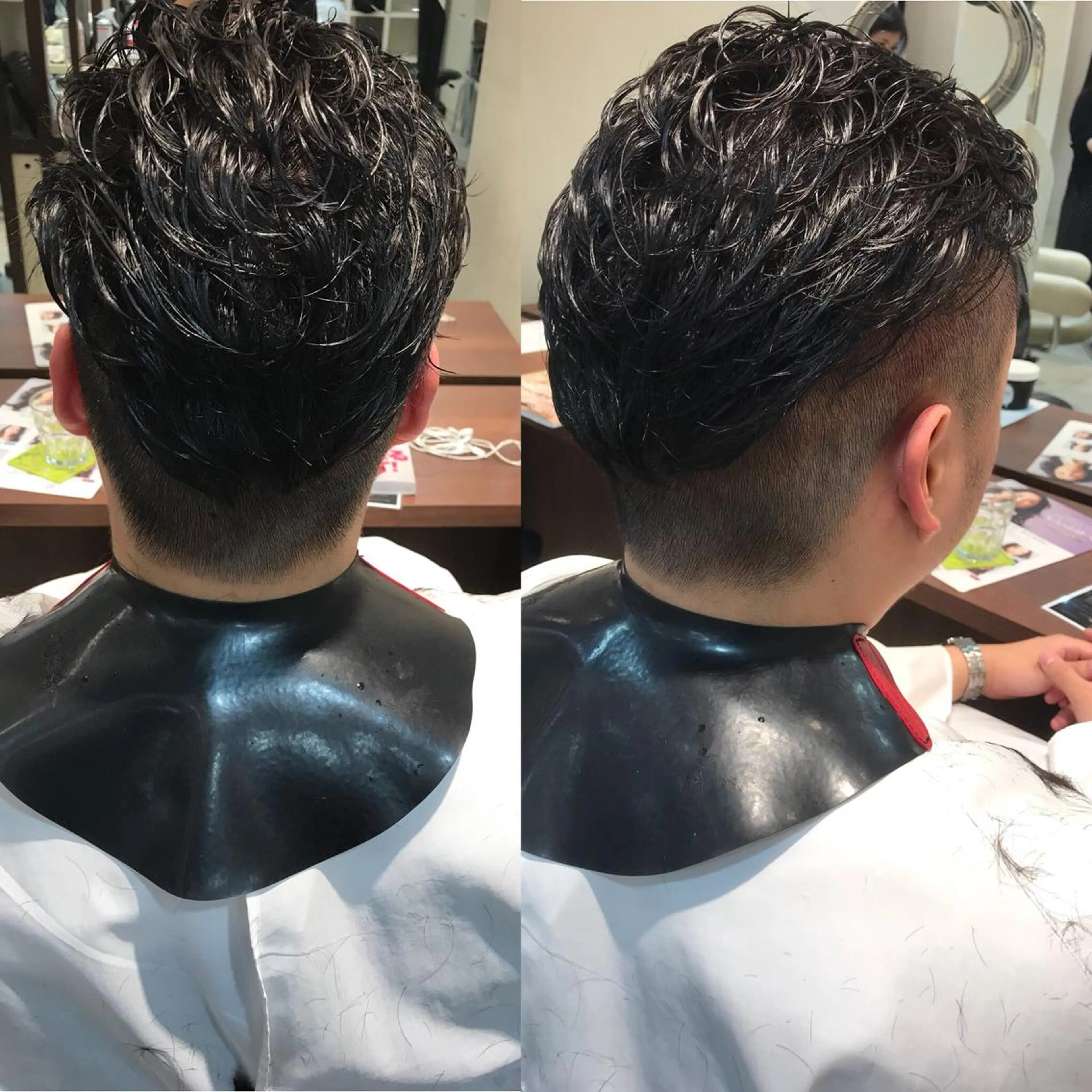 ショート パーマ 島袋 ナオユキのヘアスタイル