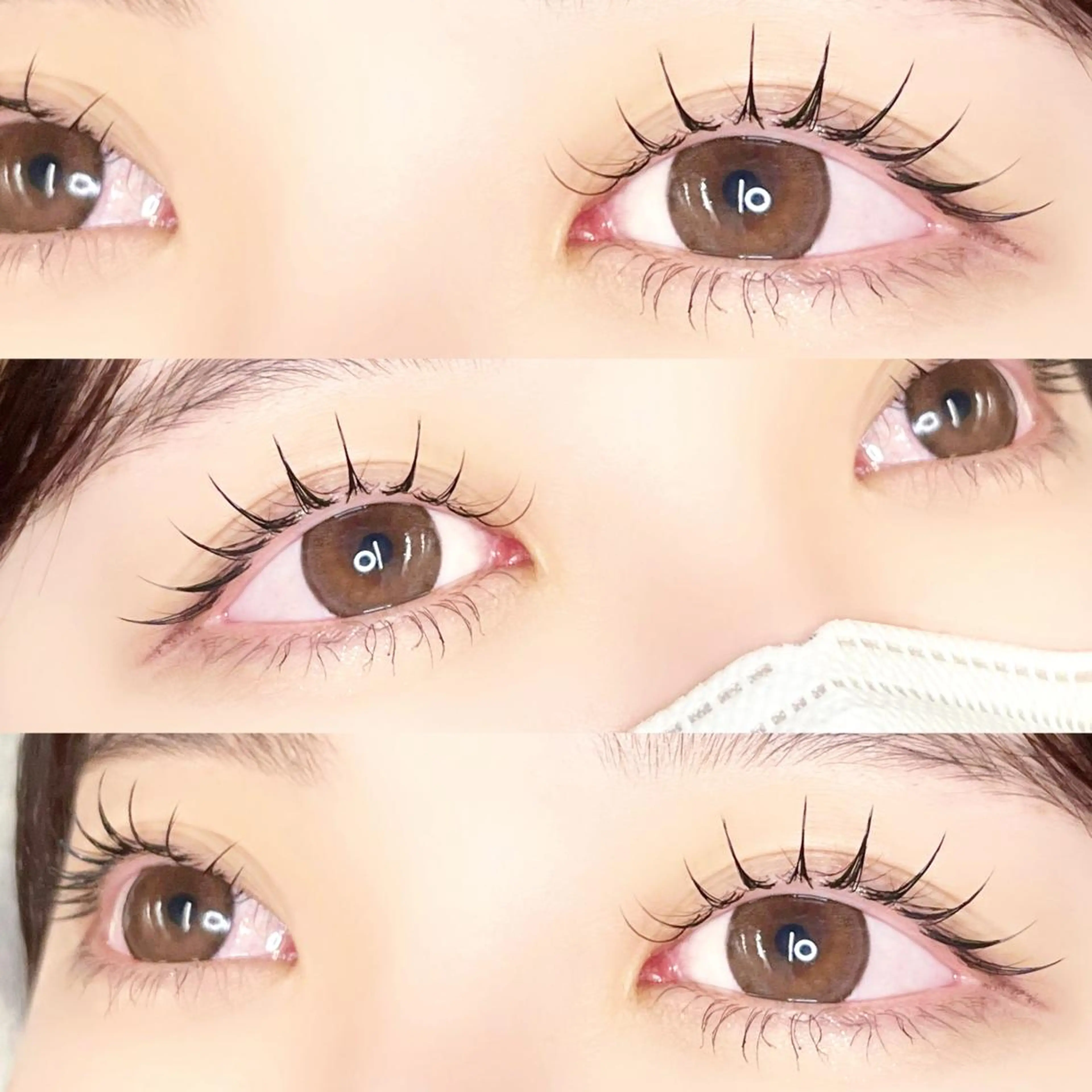 マツエク・マツパ フラットラッシュ マツエク ゆいな 💖のマツエク・マツパデザイン