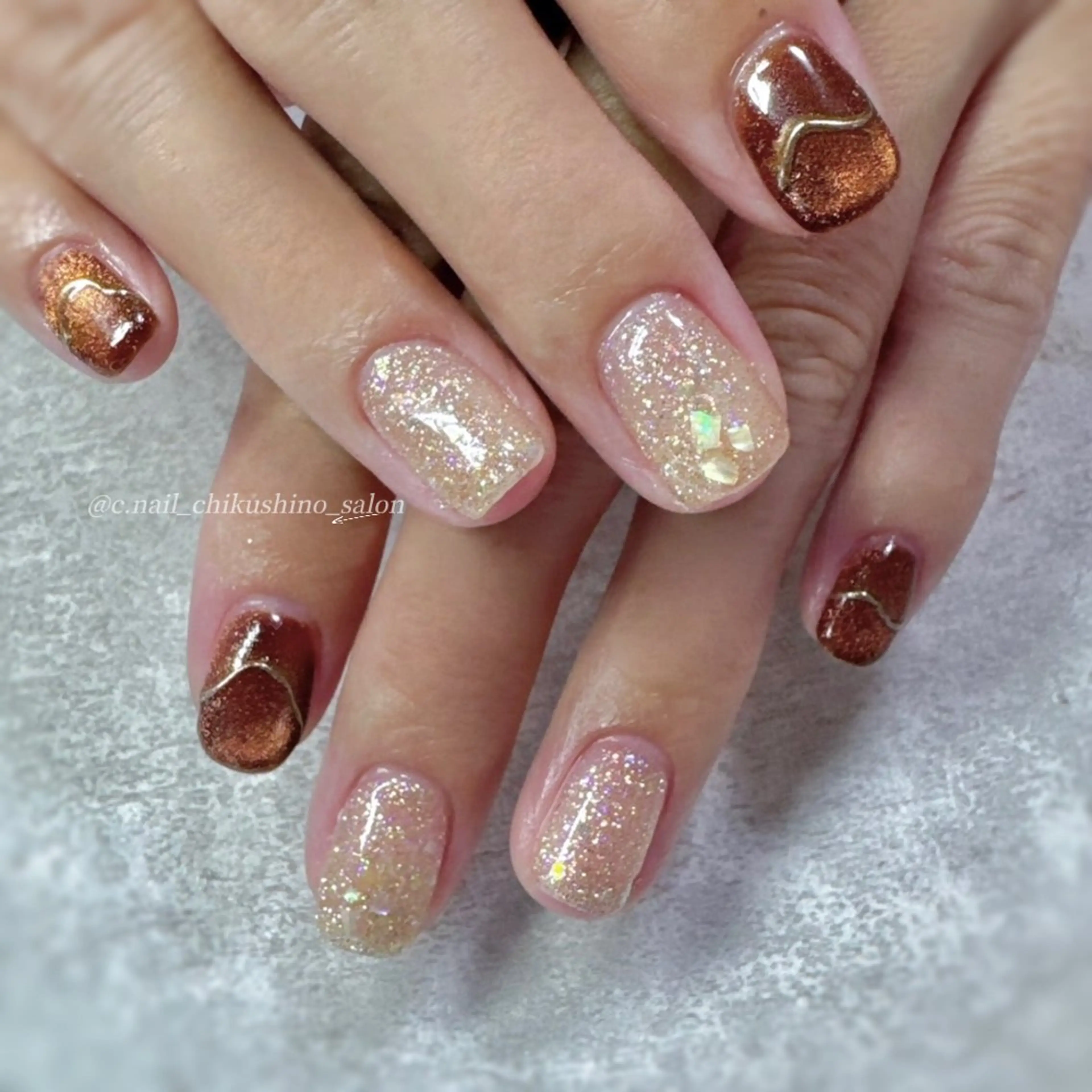 ネイル ハンドネイル C.Nail &Eye筑紫駅のネイルデザイン