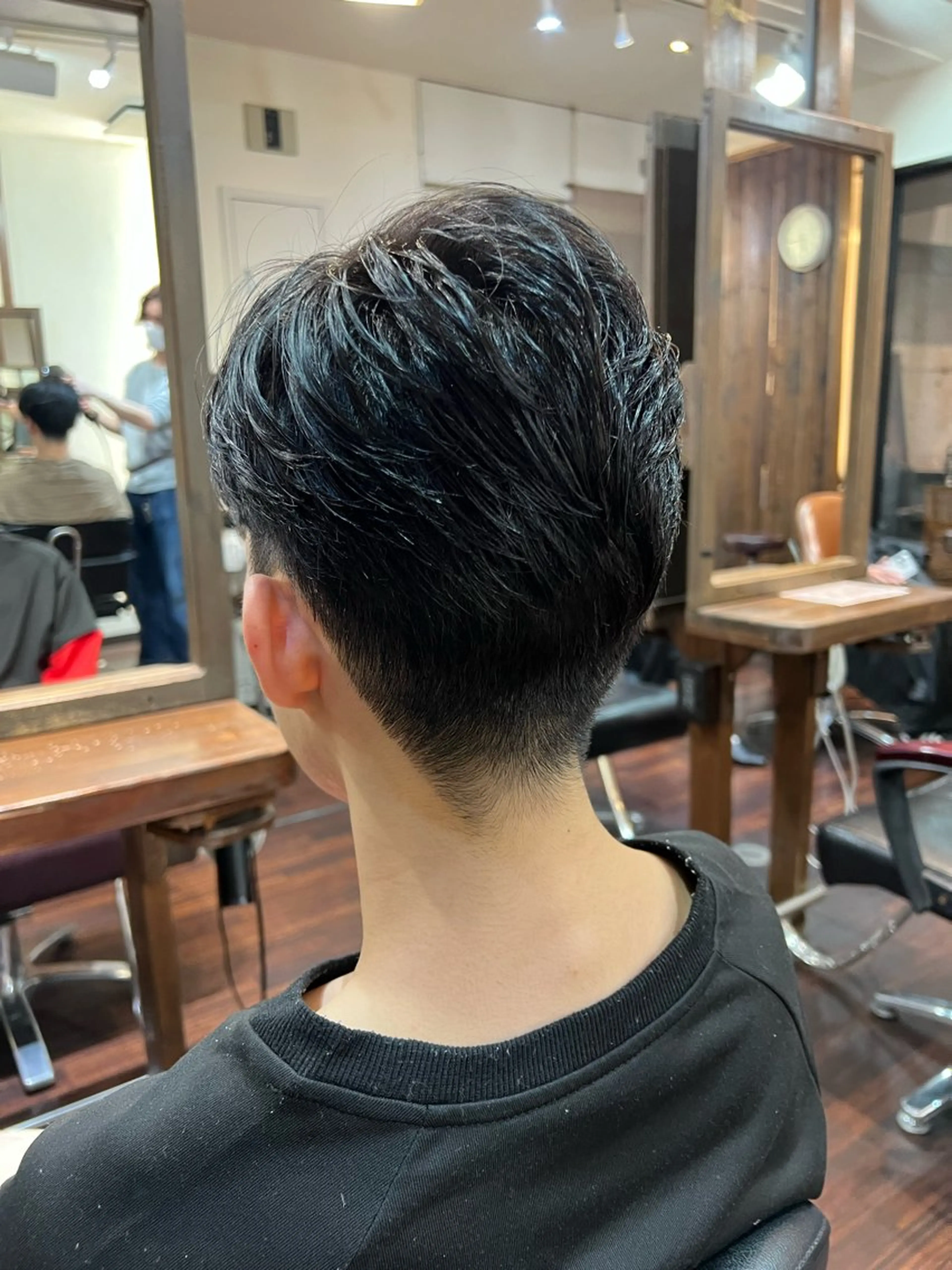 【束感マッシュ】炭酸洗浄メンズカットの写真