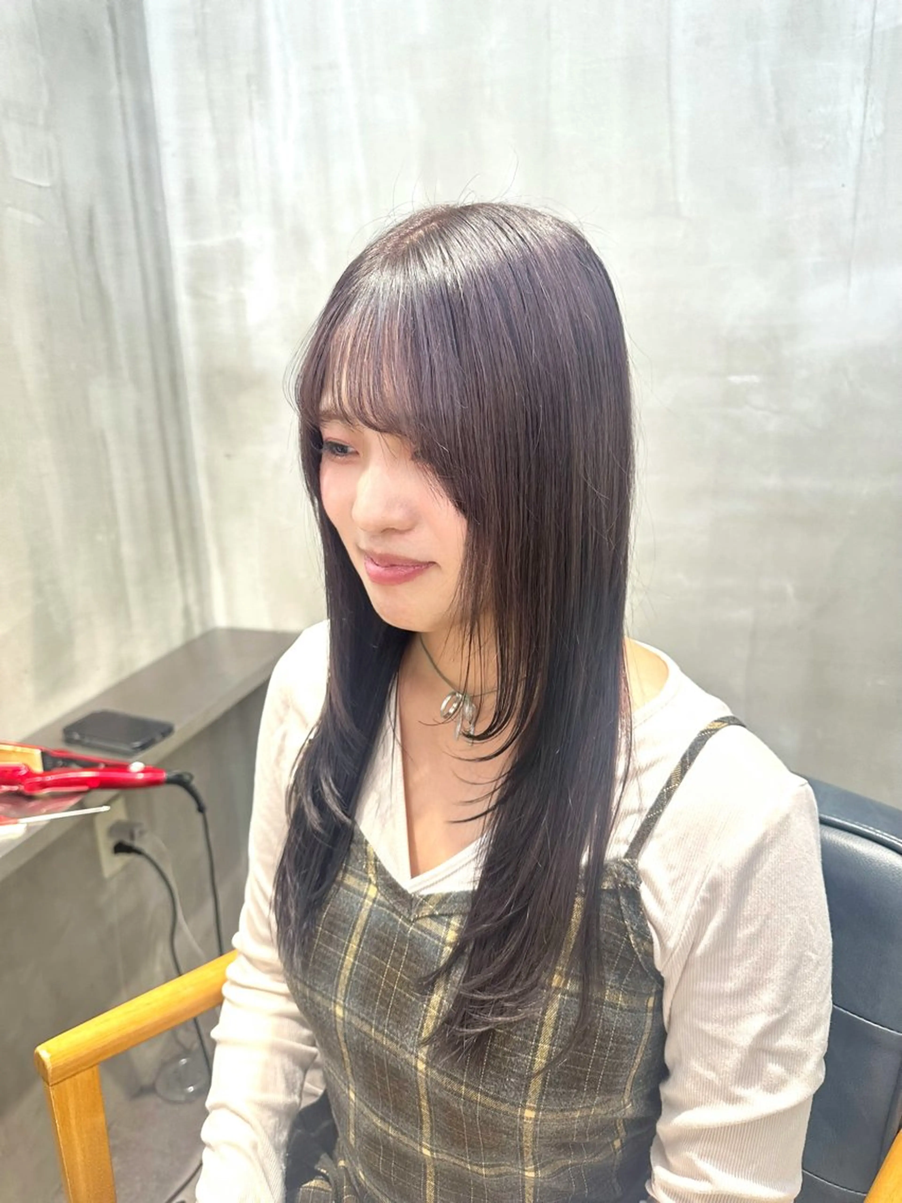 ロング カラー ヘアカラー トリートメント ︎︎カイ ミズキ 🎀のヘアスタイル