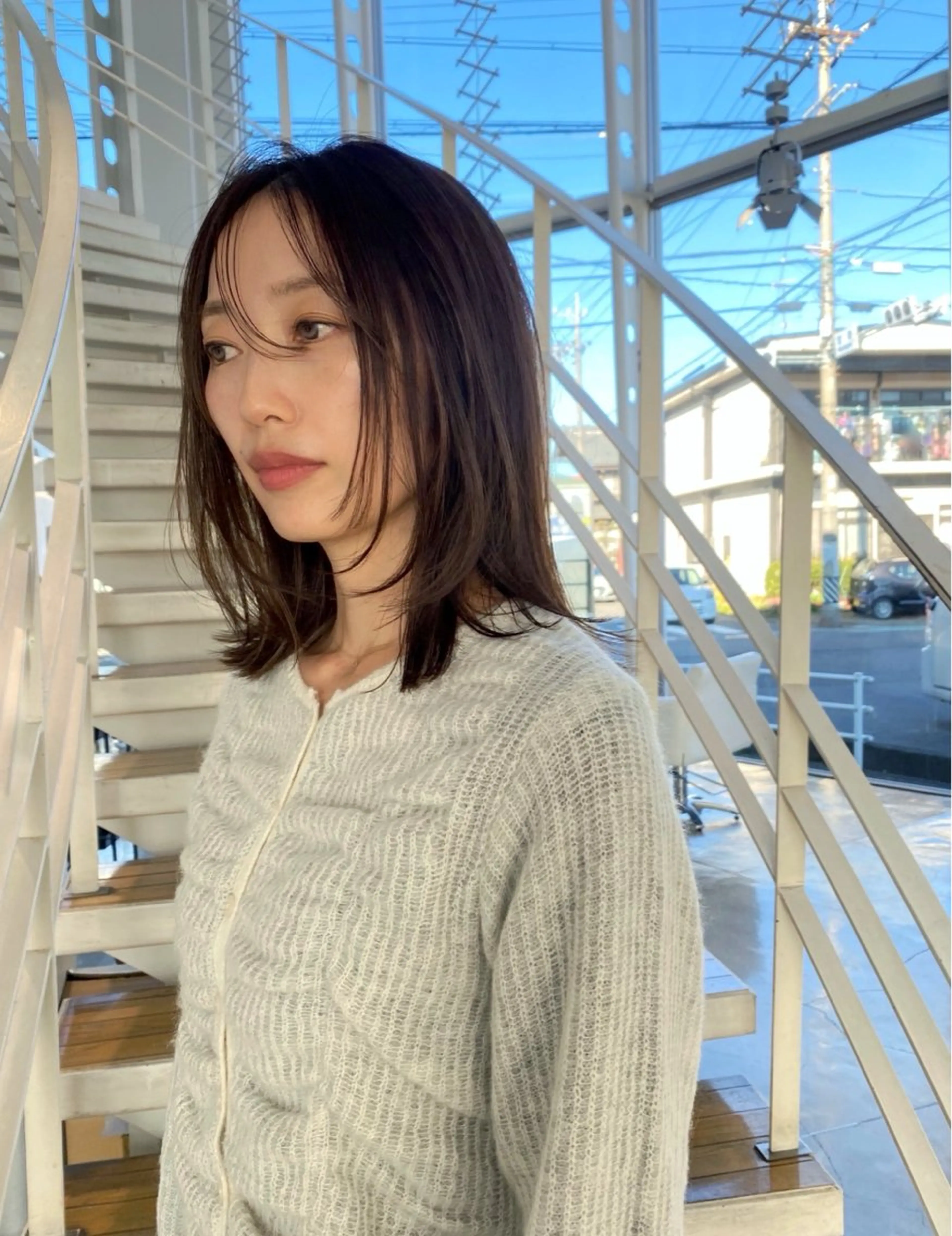 ミディアム カラー topstylist ／ユーキのヘアスタイル