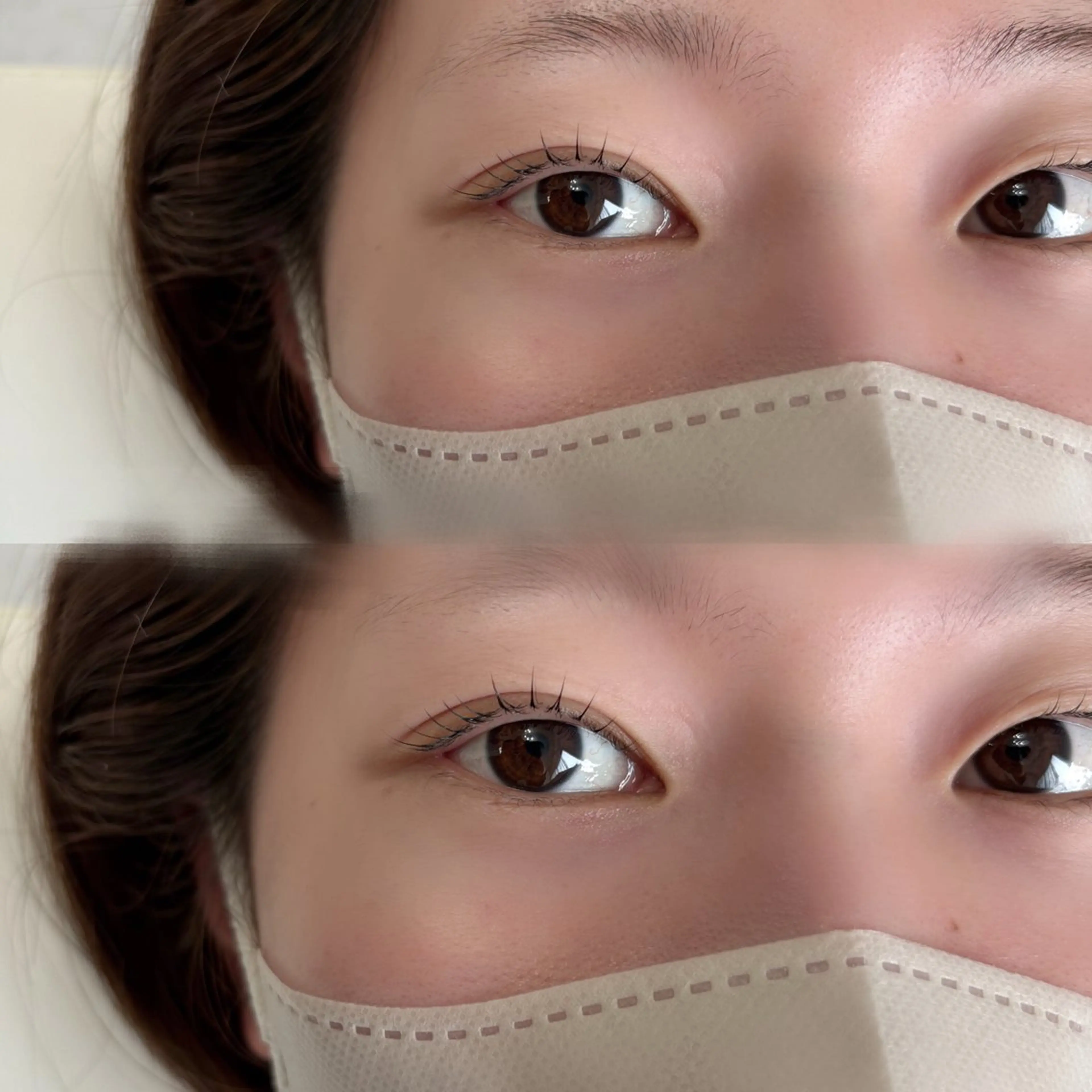 マツエク・マツパ バインドロック フラットラッシュ パリジェンヌラッシュリフト まつげパーマ 一重×まつ毛パーマ SATONAKA SUZUNA🌷のマツエク・マツパデザイン