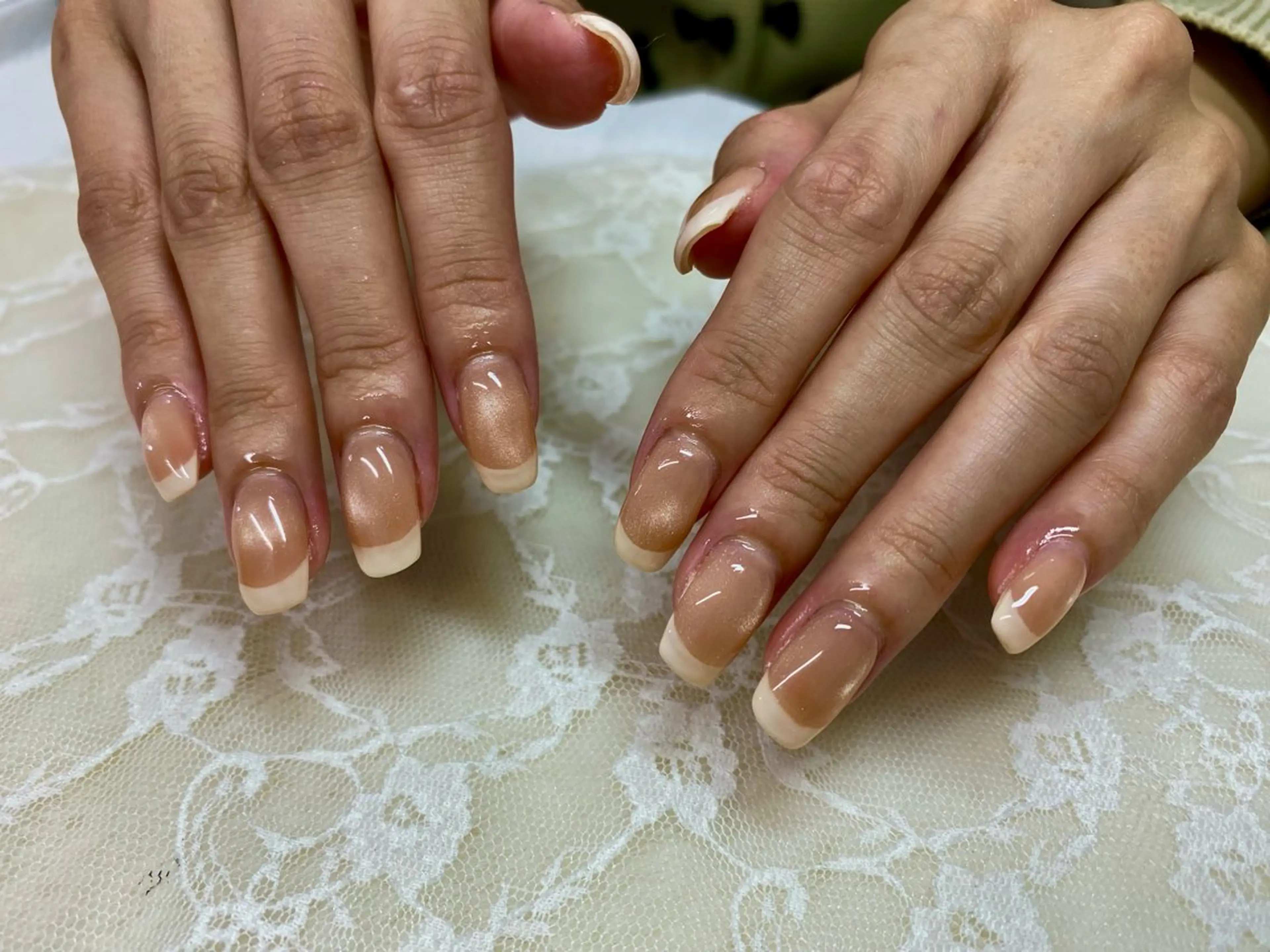 ネイル フレンチネイル Epokku ネイルサロンのネイルデザイン