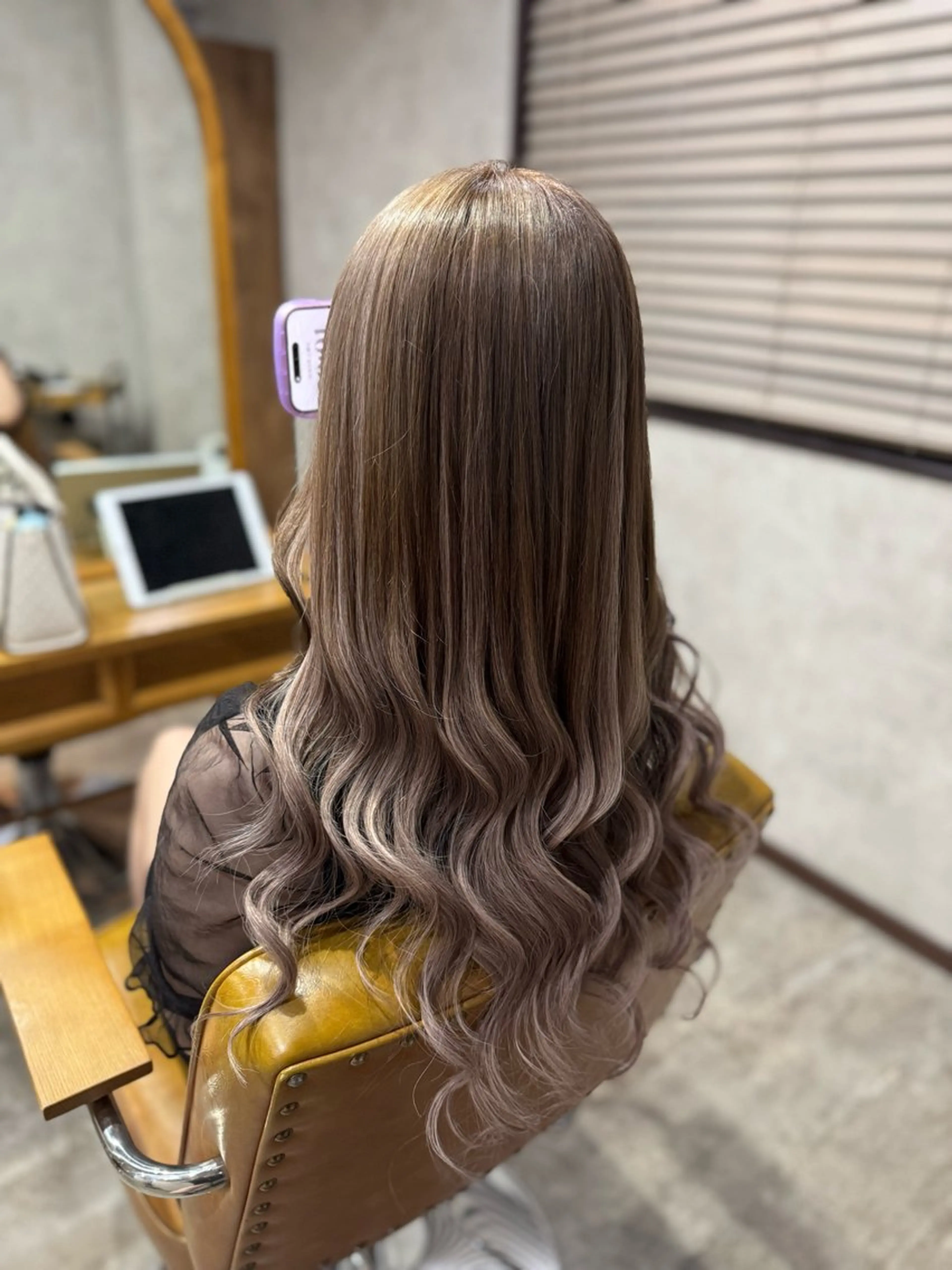 ロング エクステ lisa  ︎︎のヘアスタイル