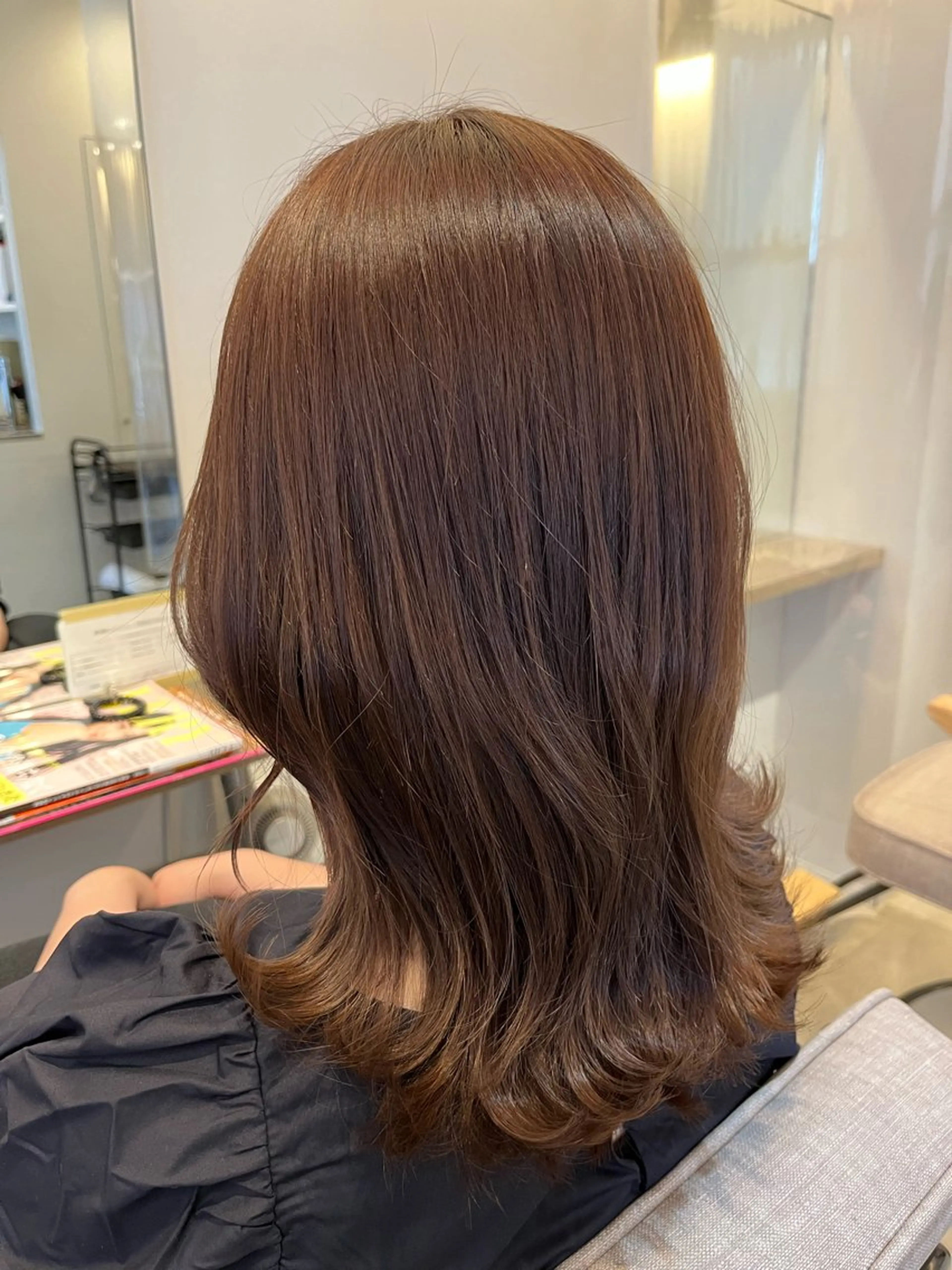 ミディアム REN⭐️ ショートモデルのヘアスタイル