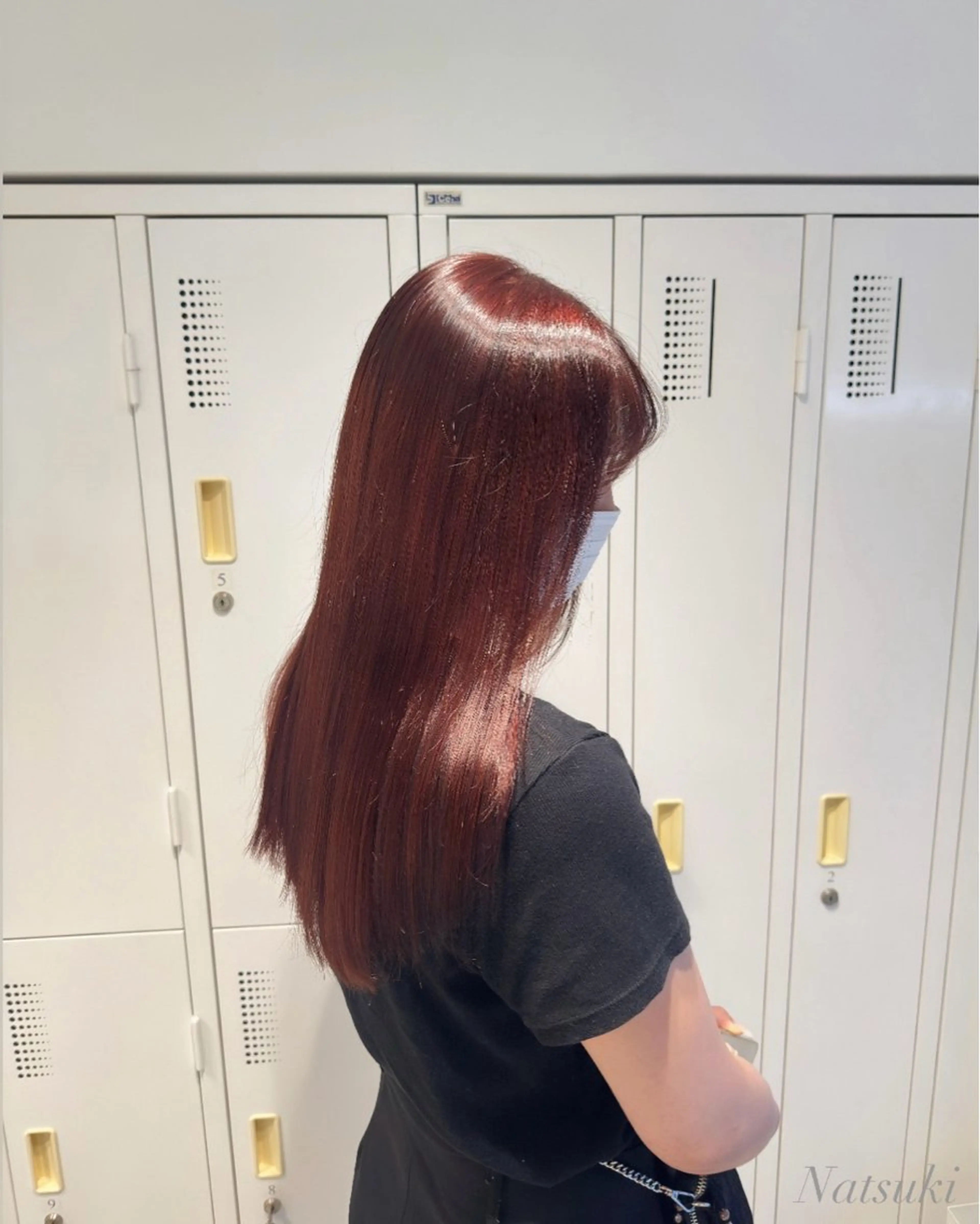 ロング カラー ブリーチ ブリーチなしカラー カット ヘアカラー トリートメント 韓国ヘア/髪質改善 /natsuki🧸のヘアスタイル