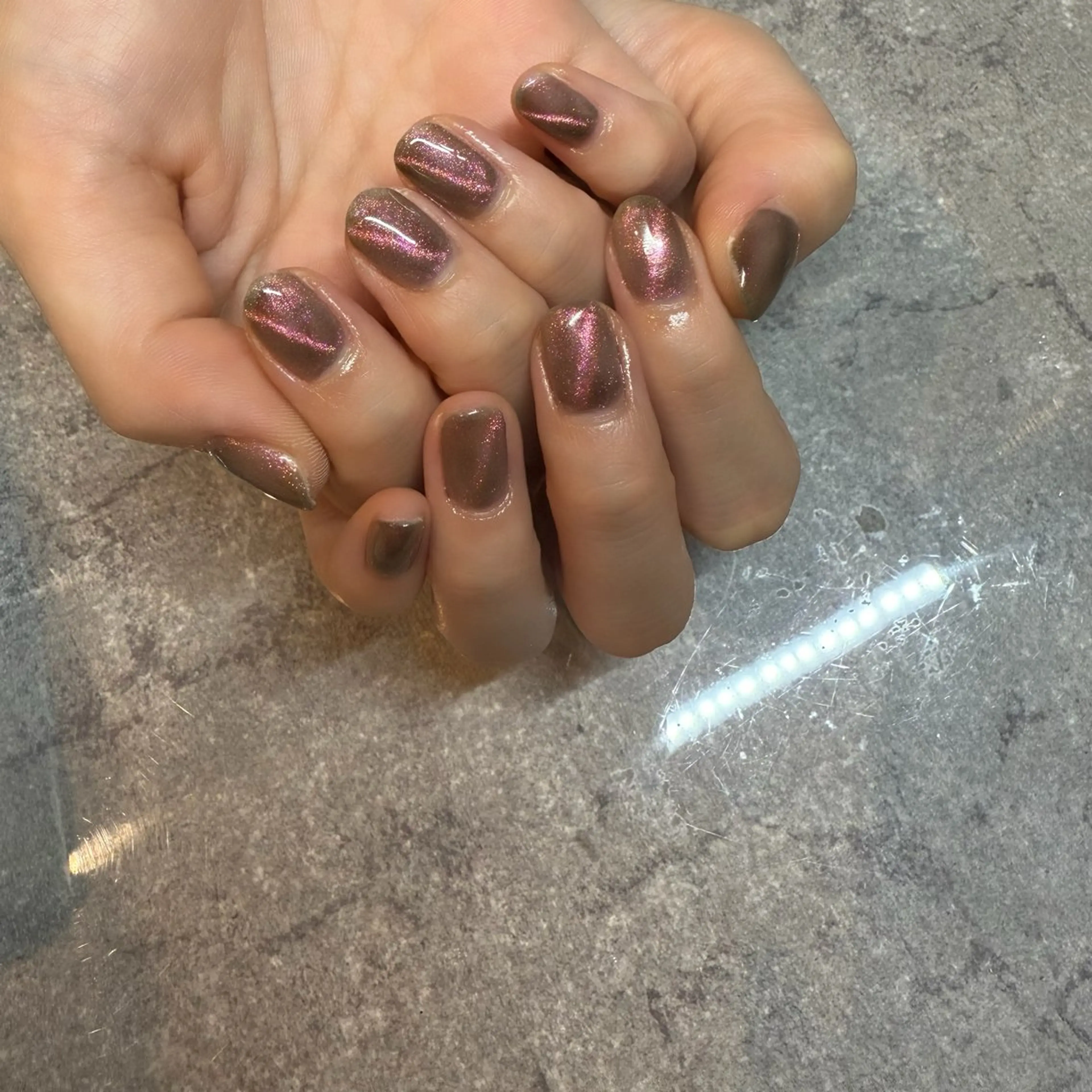 ネイル マグネットネイル 山田 夏乃のネイルデザイン