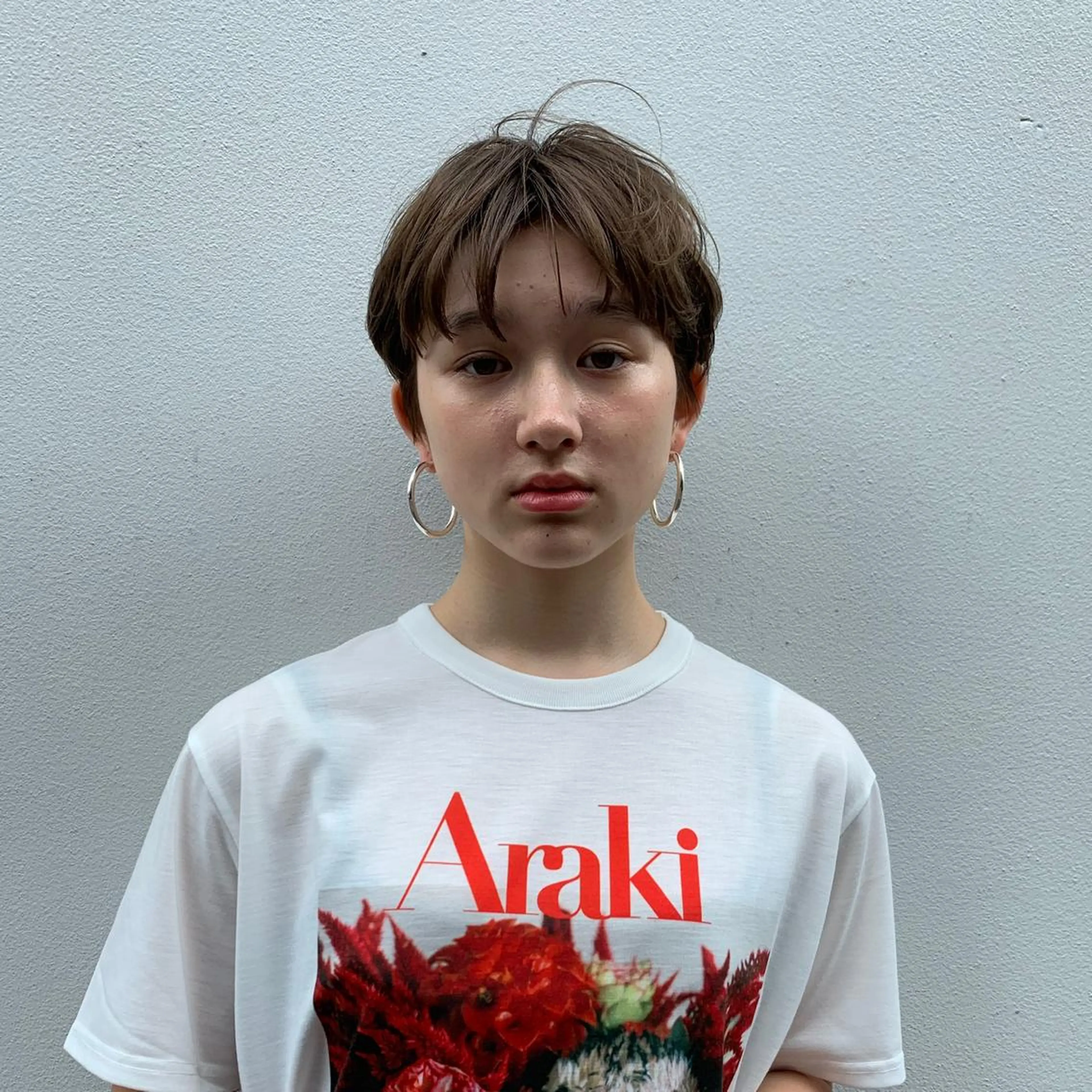 ショート カラー カット パーマ トリートメント SALOWIN表参道　arist店所属・柔らか透け感カラー 🌿ムロヤリョウスケのヘアスタイル