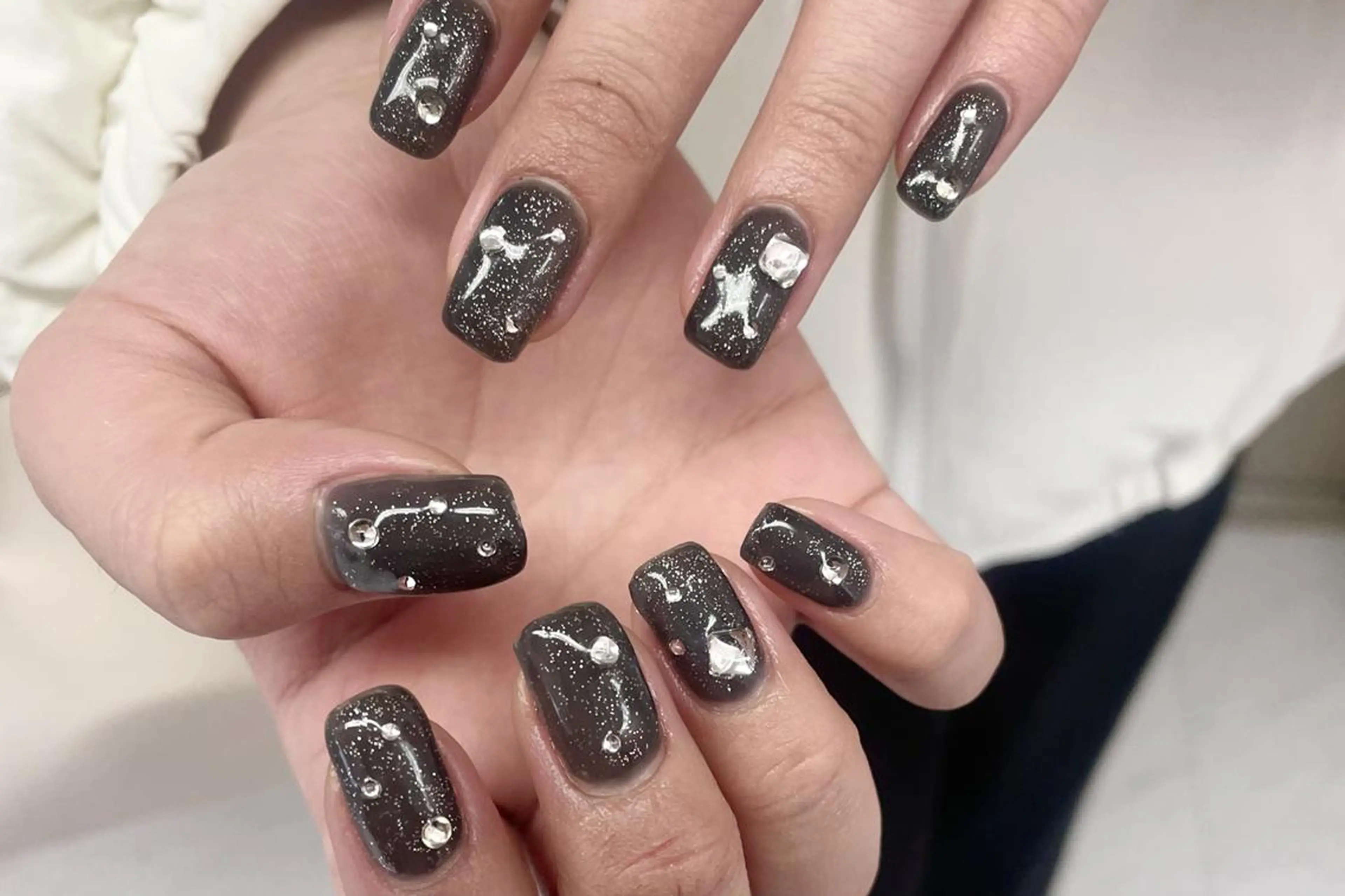 ネイル ハンドネイル 大阪福島 韓国まつげ Sayaka🤍🐩のマツエク・マツパデザイン