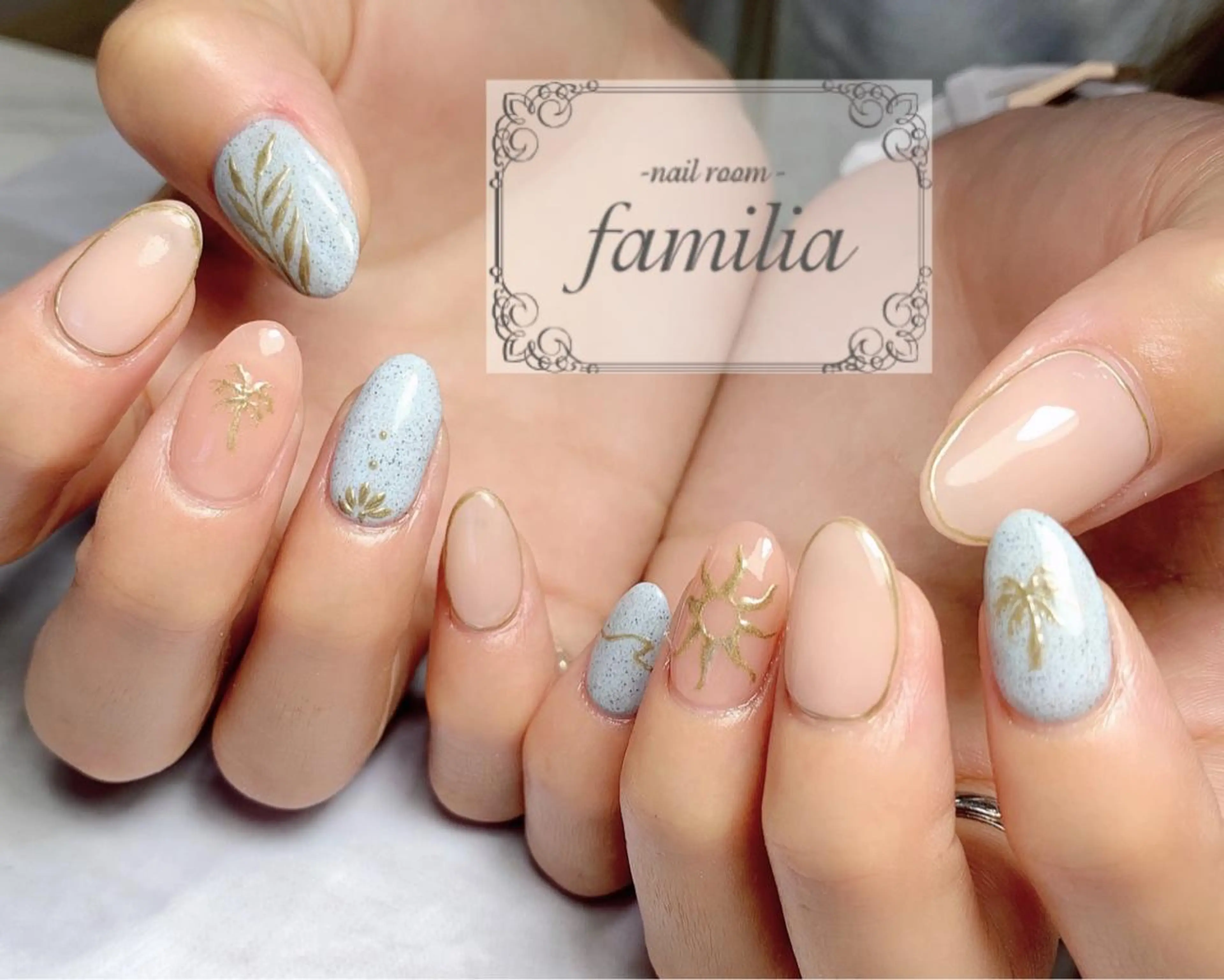 ネイル ハンドネイル -nailroom- familiaのネイルデザイン