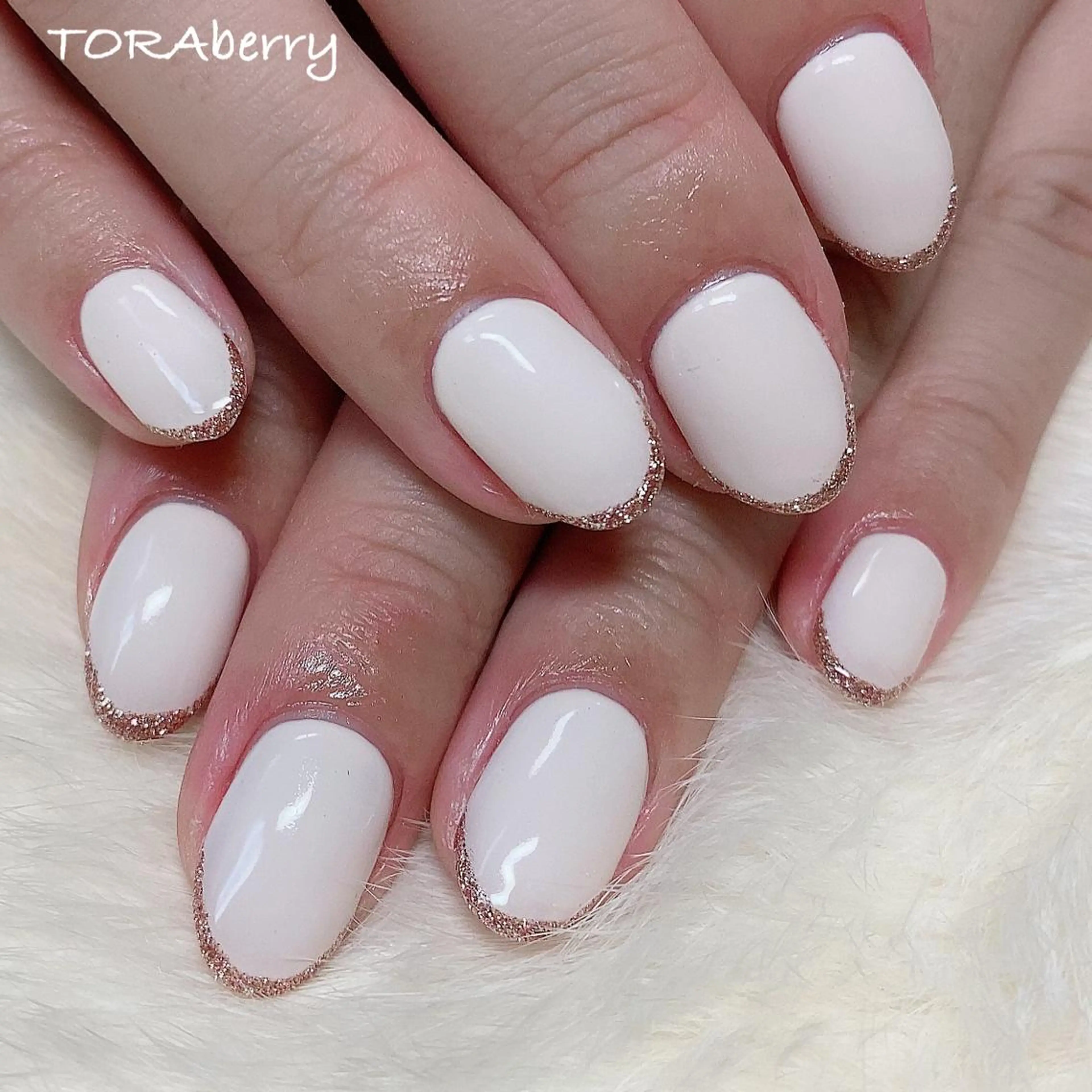 ネイル ラメ(グリッター) ハンドネイル ネイリスト なつみのネイルデザイン