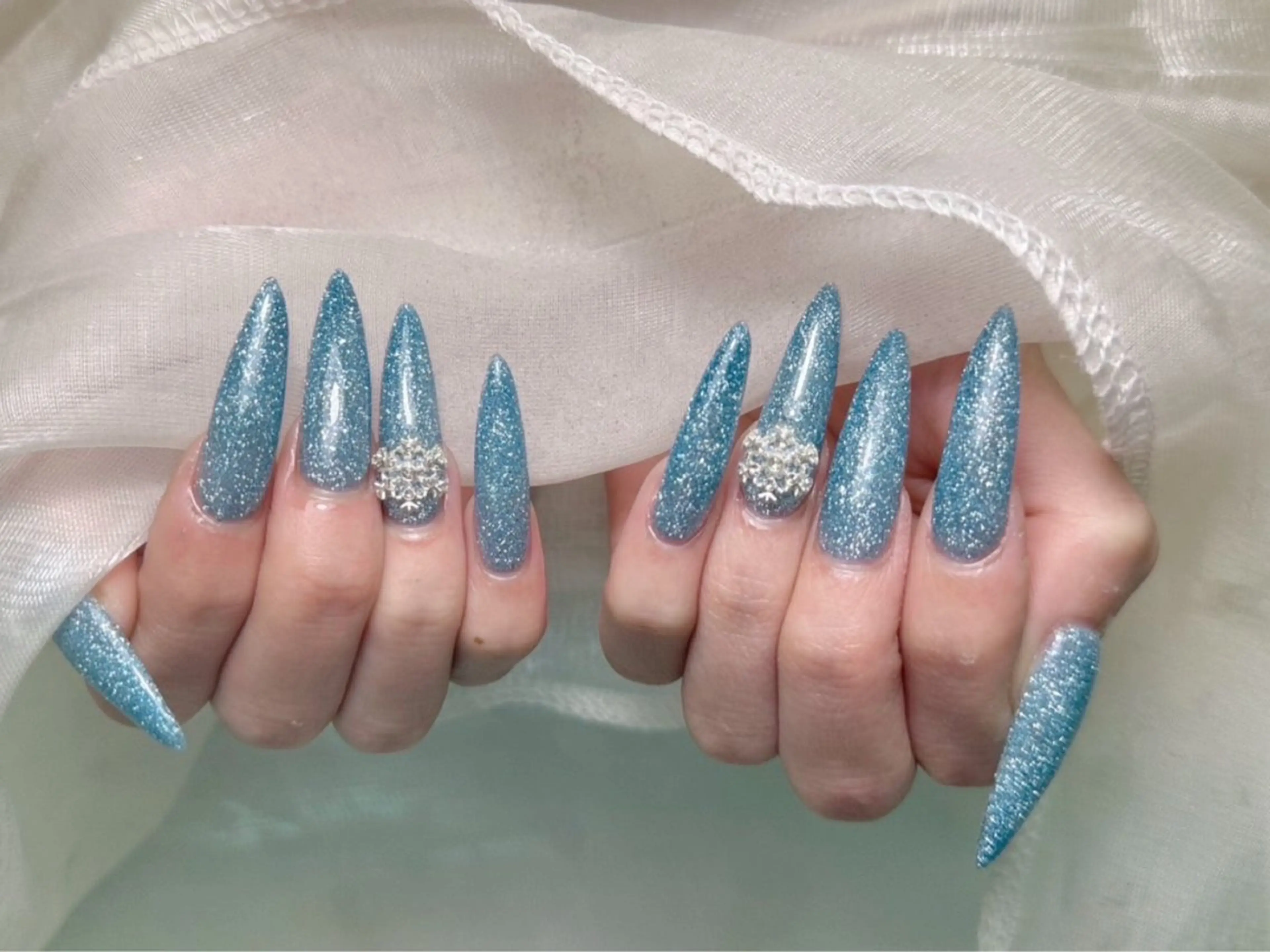 ネイル ロングネイル lucky nail 歌舞伎町のネイルデザイン