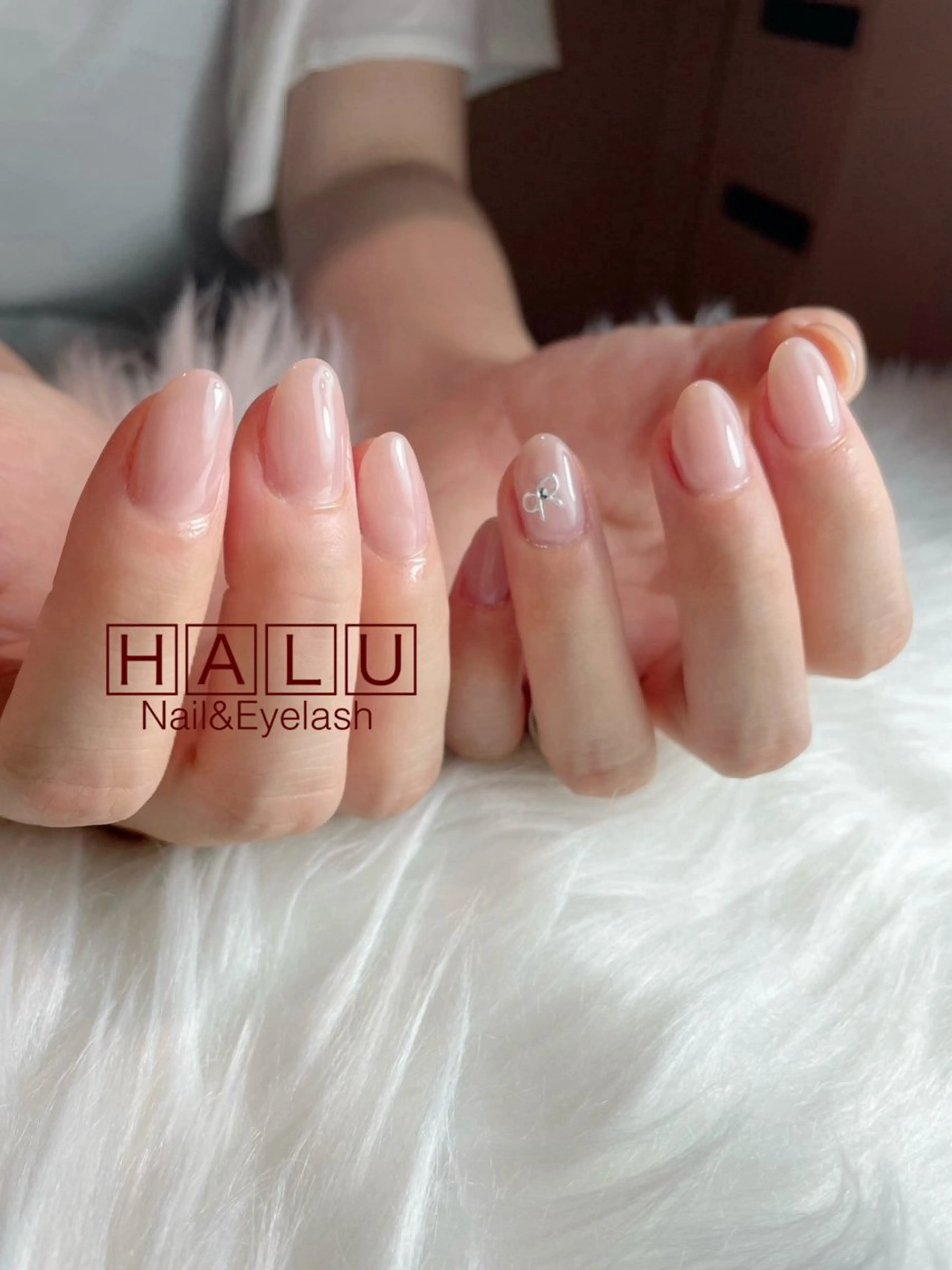 ネイル リボン HALU ハルのネイルデザイン