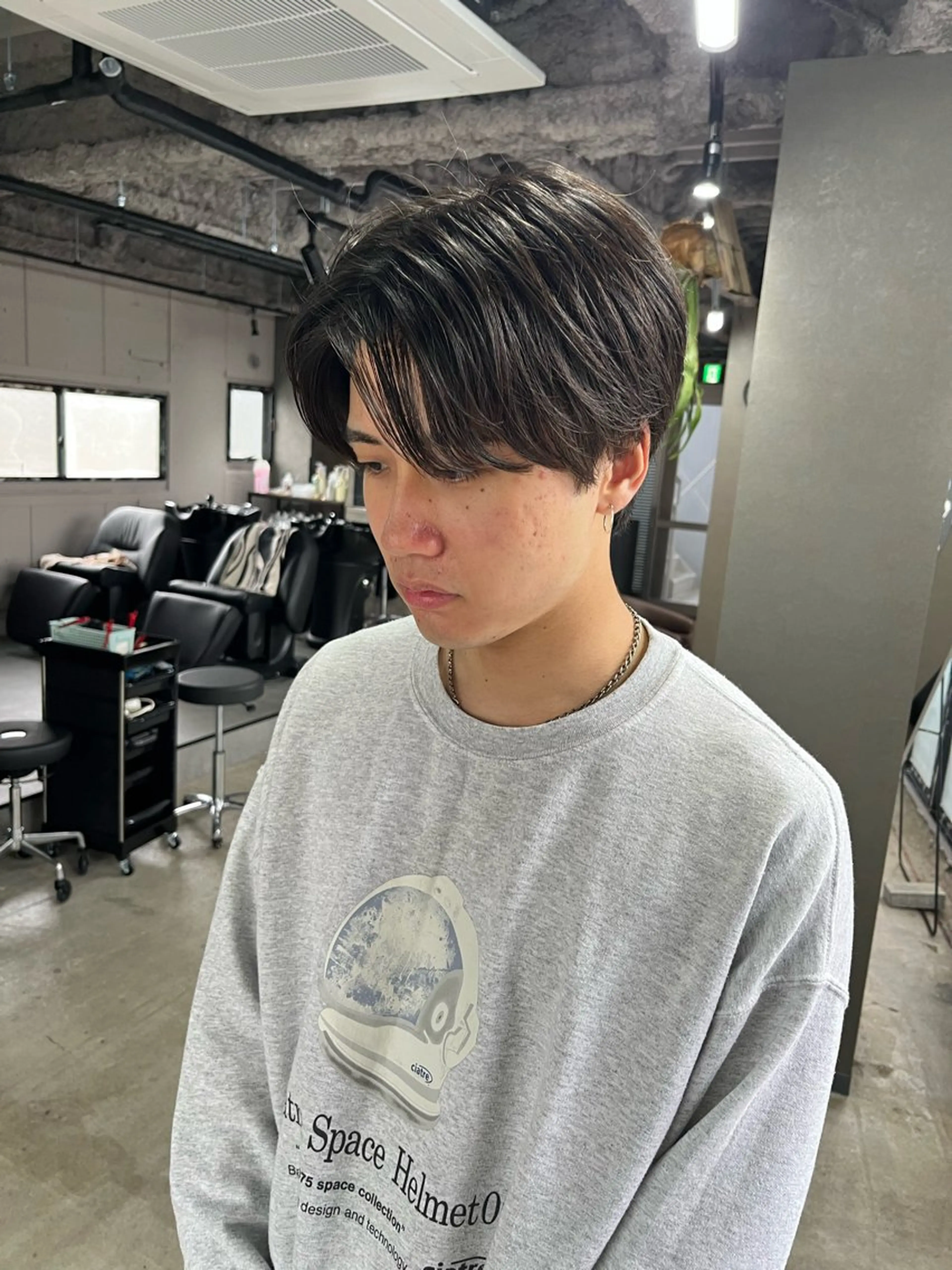 パーマ メンズ カット tata所属・メンズカット/ 外国人風/小嶺佑介のヘアスタイル