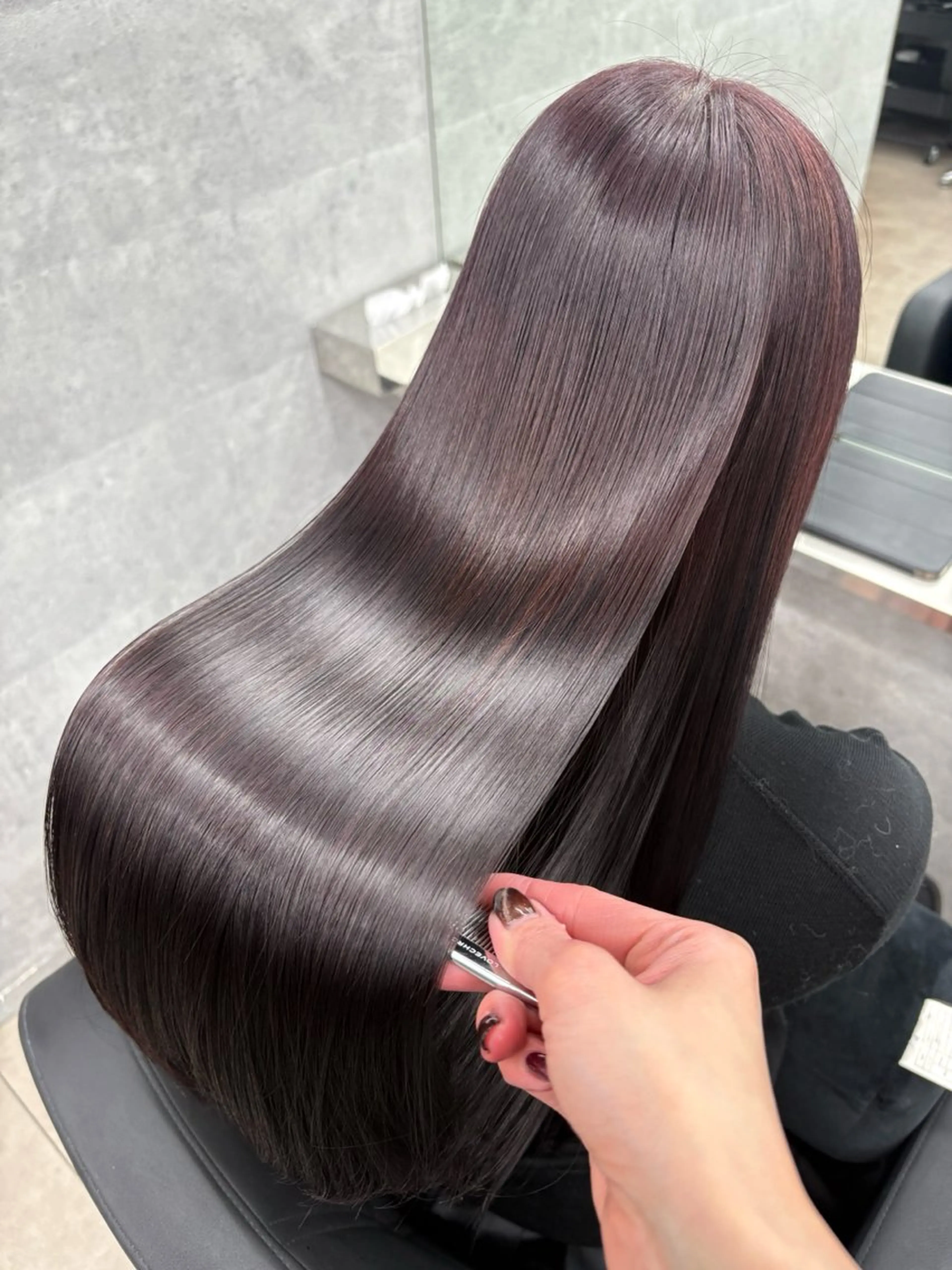 ロング カラー 髪質改善/韓国 ﾚｲﾔｰ/店長/原島のヘアスタイル