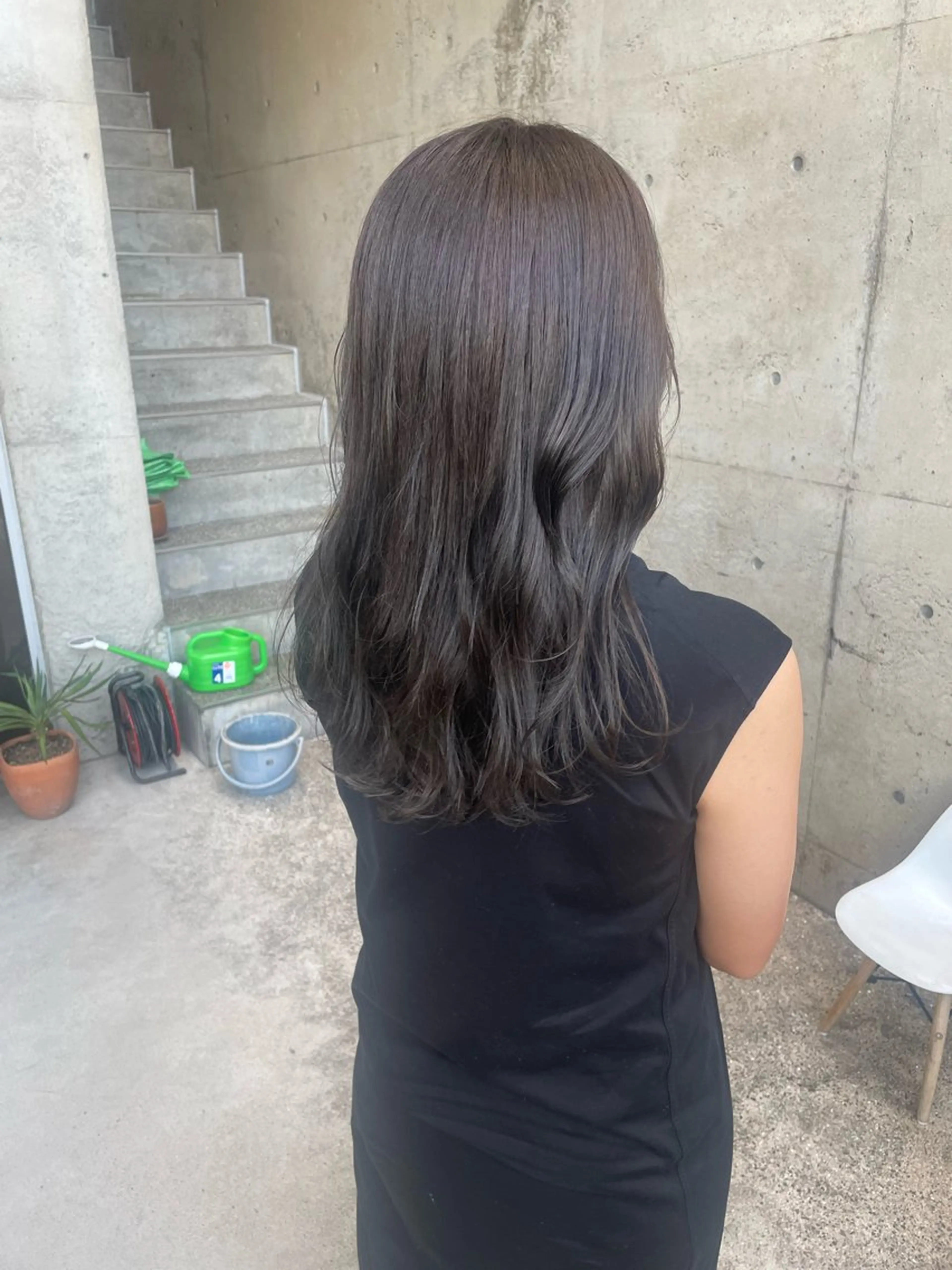 ロング カラー カット ヘアカラー トリートメント hair  design  ALBERO所属・日高 香織のヘアスタイル