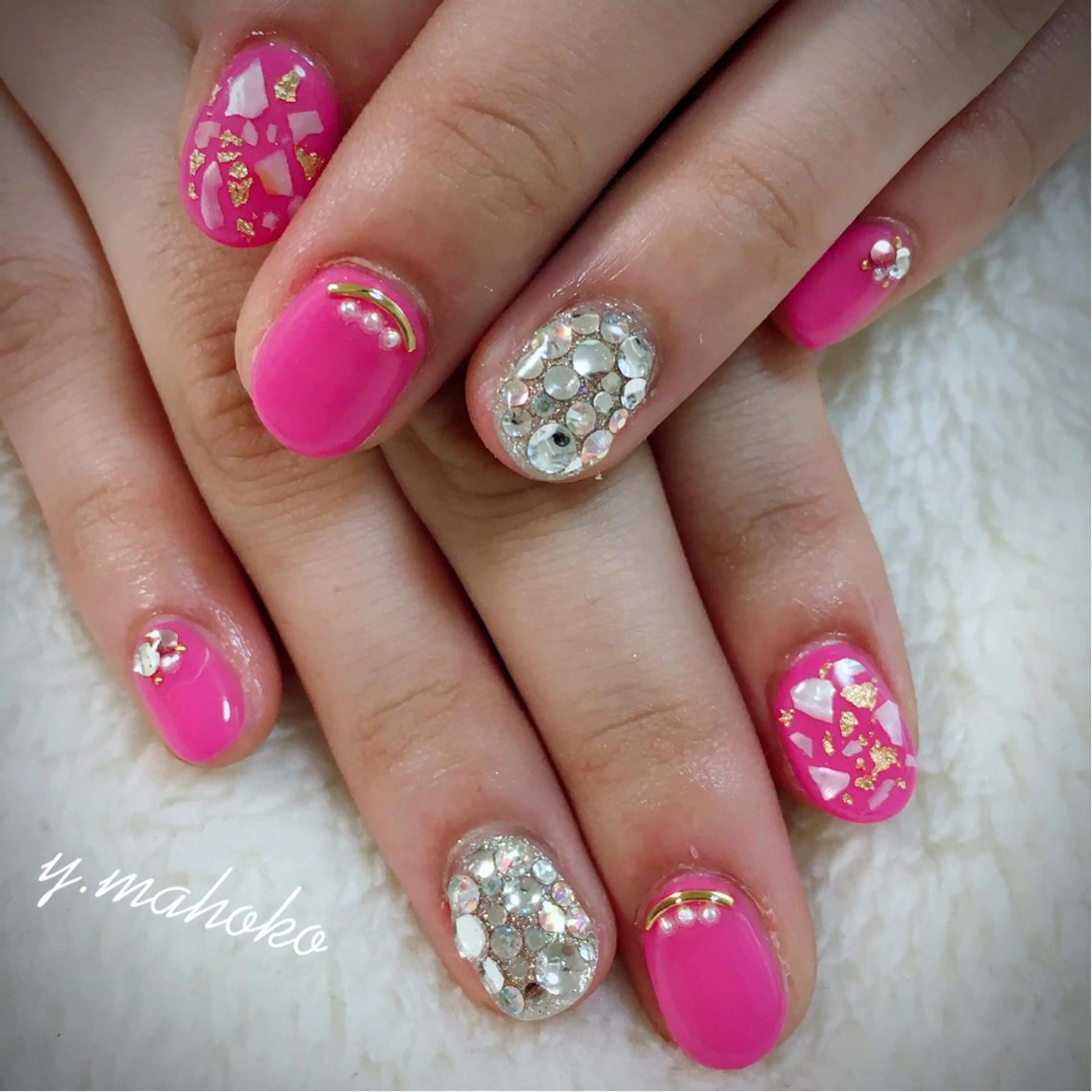 ネイル She nail studio 原宿所属・パラジェル有/ スカルプ/mahoのネイルデザイン