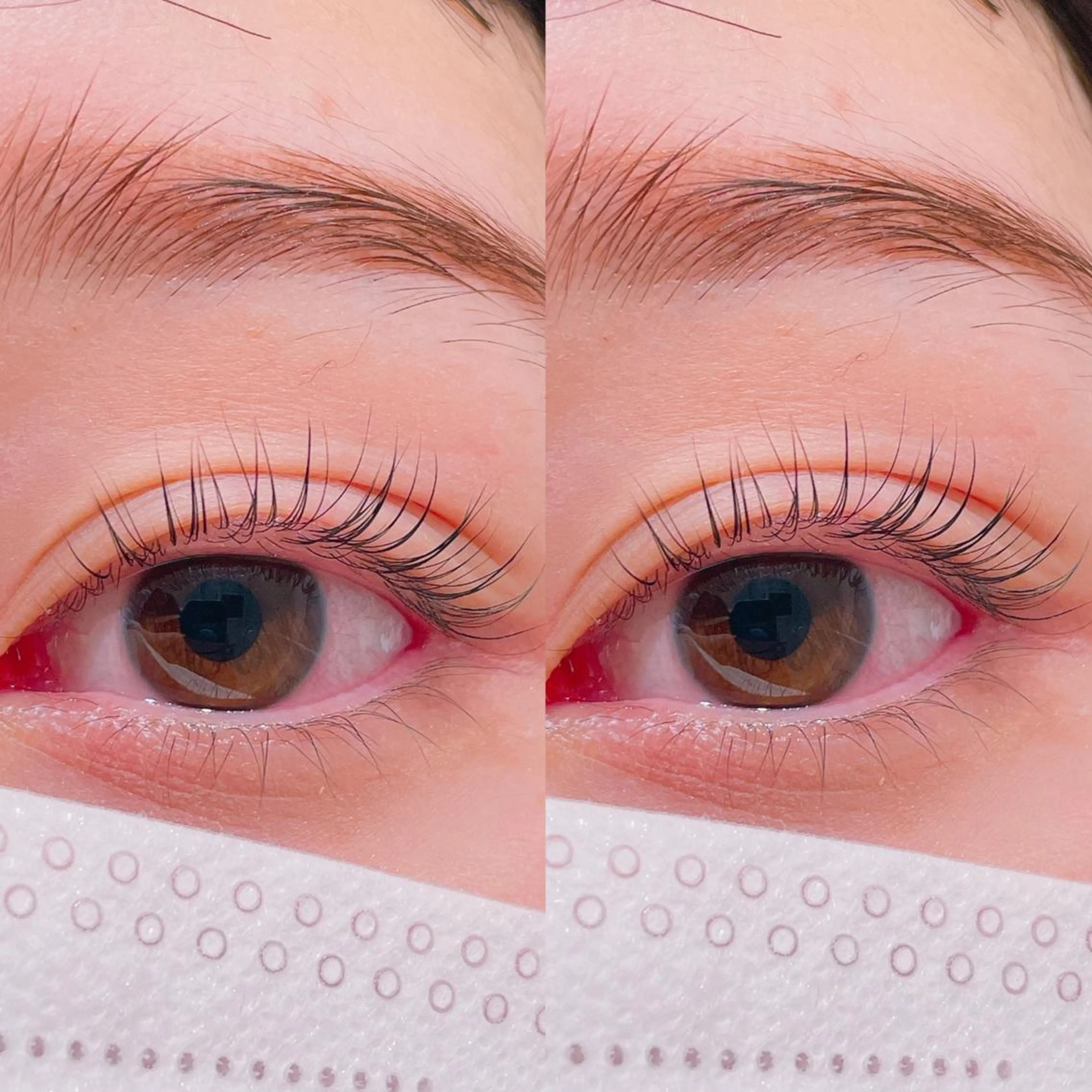 マツエク・マツパ 一重×まつ毛パーマ Lono 棗のマツエク・マツパデザイン