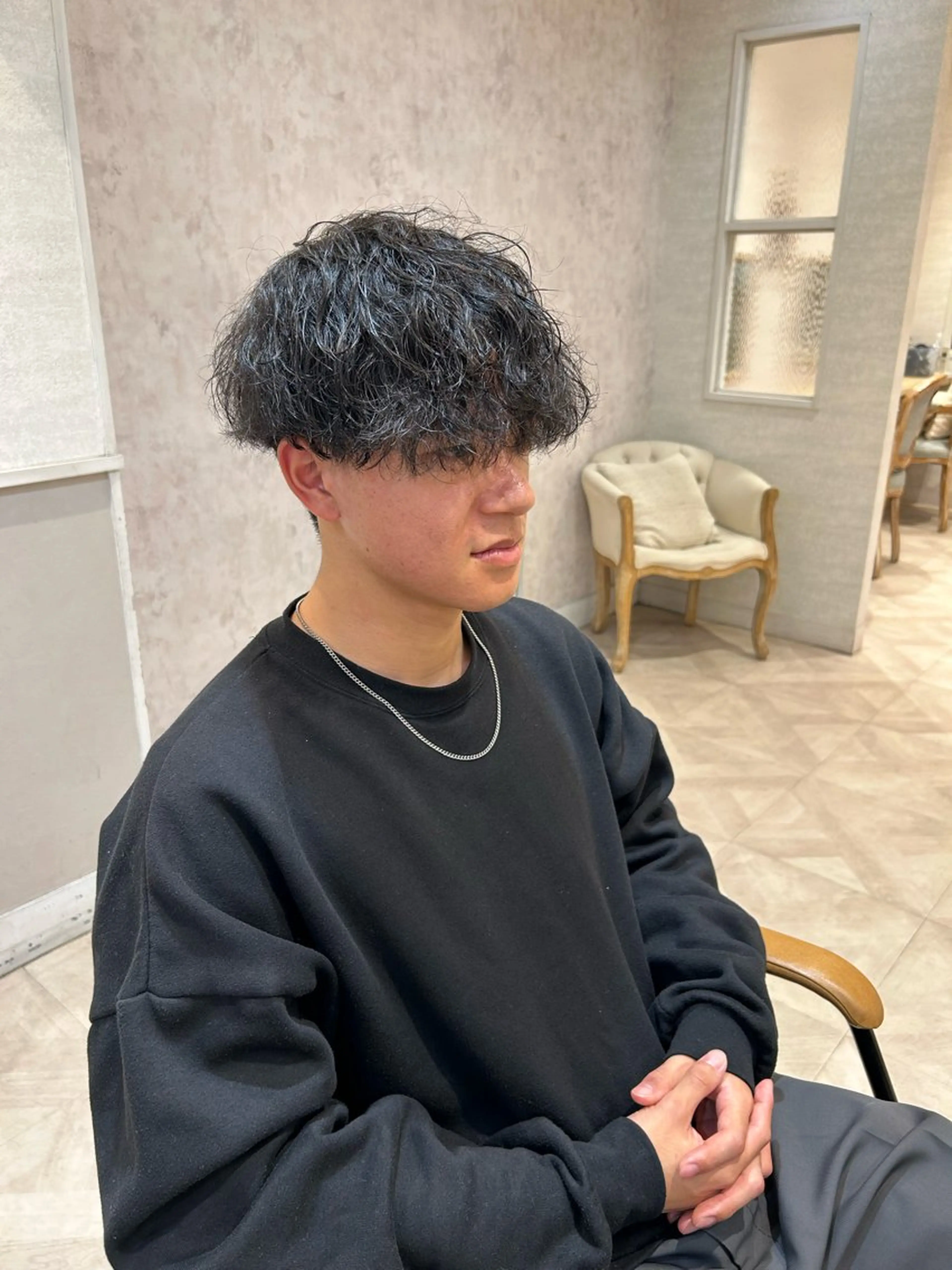 メンズ La Bonheur hair Olivier北千住店【ラボヌールヘアーオリヴィエ】所属・RAN 🎀のヘアスタイル