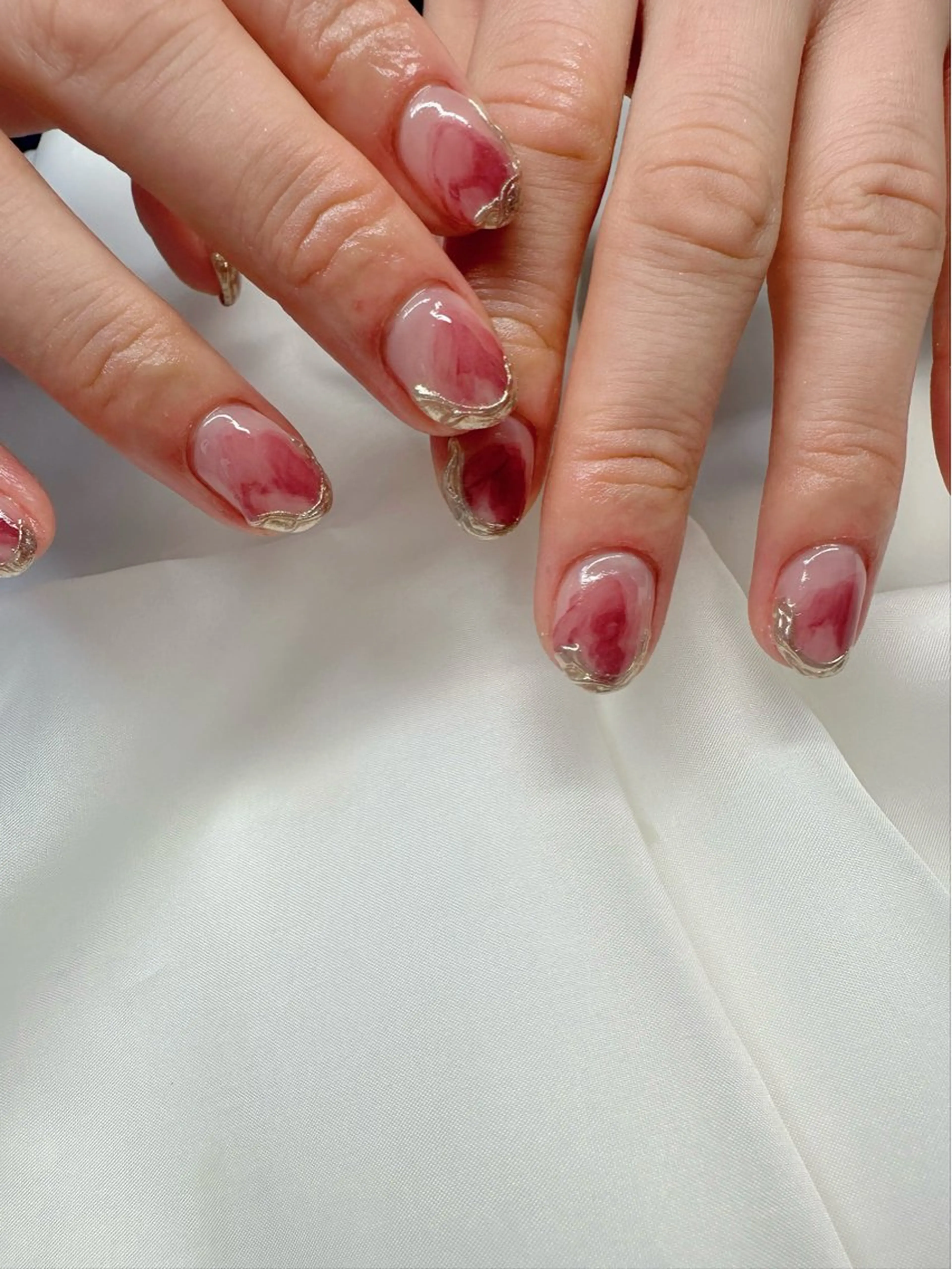 ネイル アートネイル クリアネイル 氷ネイル・うるうるネイル 韓国ネイル ミラーネイル 🪞KAPE NAIL 🪞のネイルデザイン