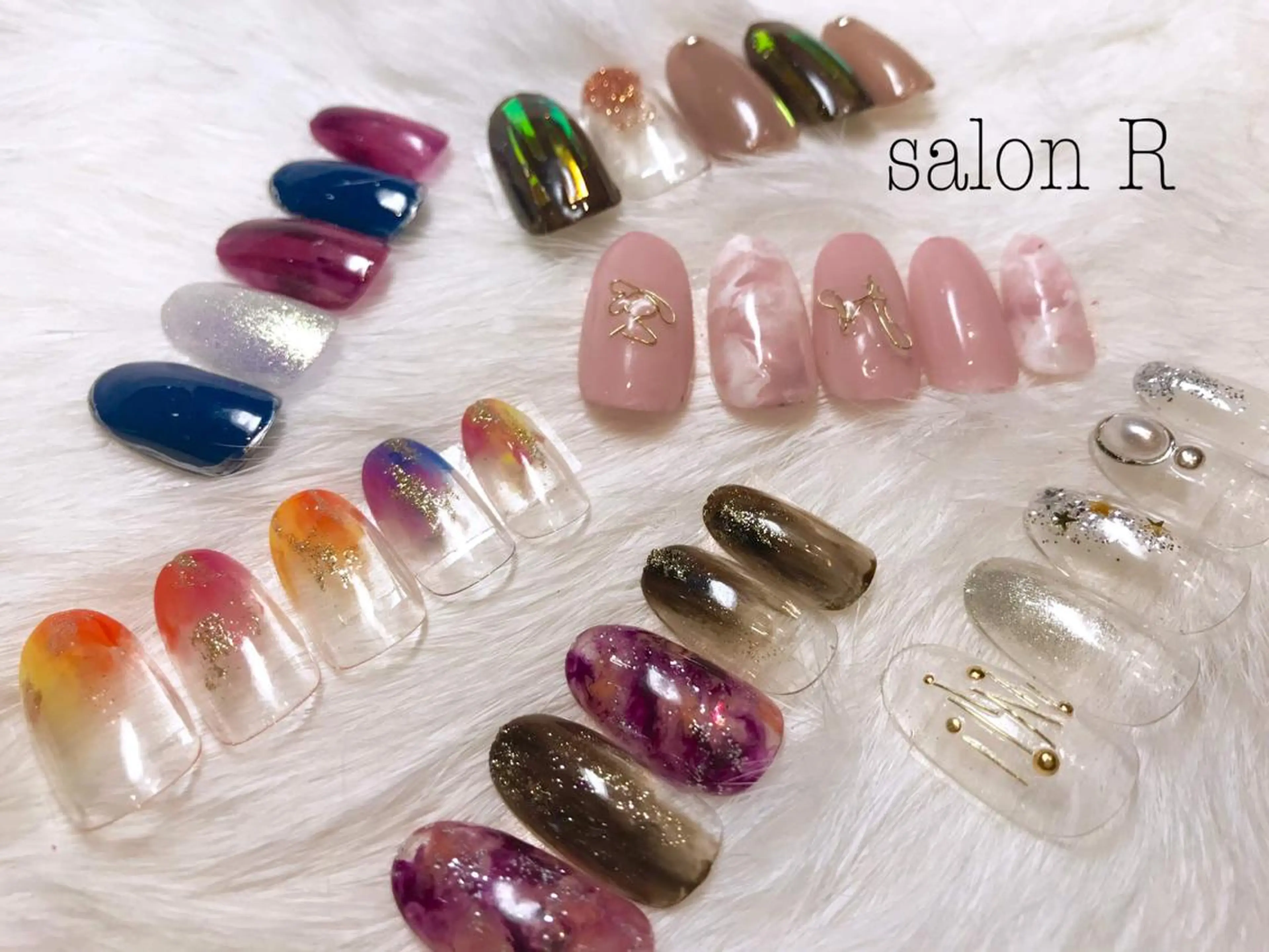 ネイル ニュアンスネイル Re Pearl～コーディネートサロン～ 市駅前店所属・NARUMI HYODOのネイルデザイン