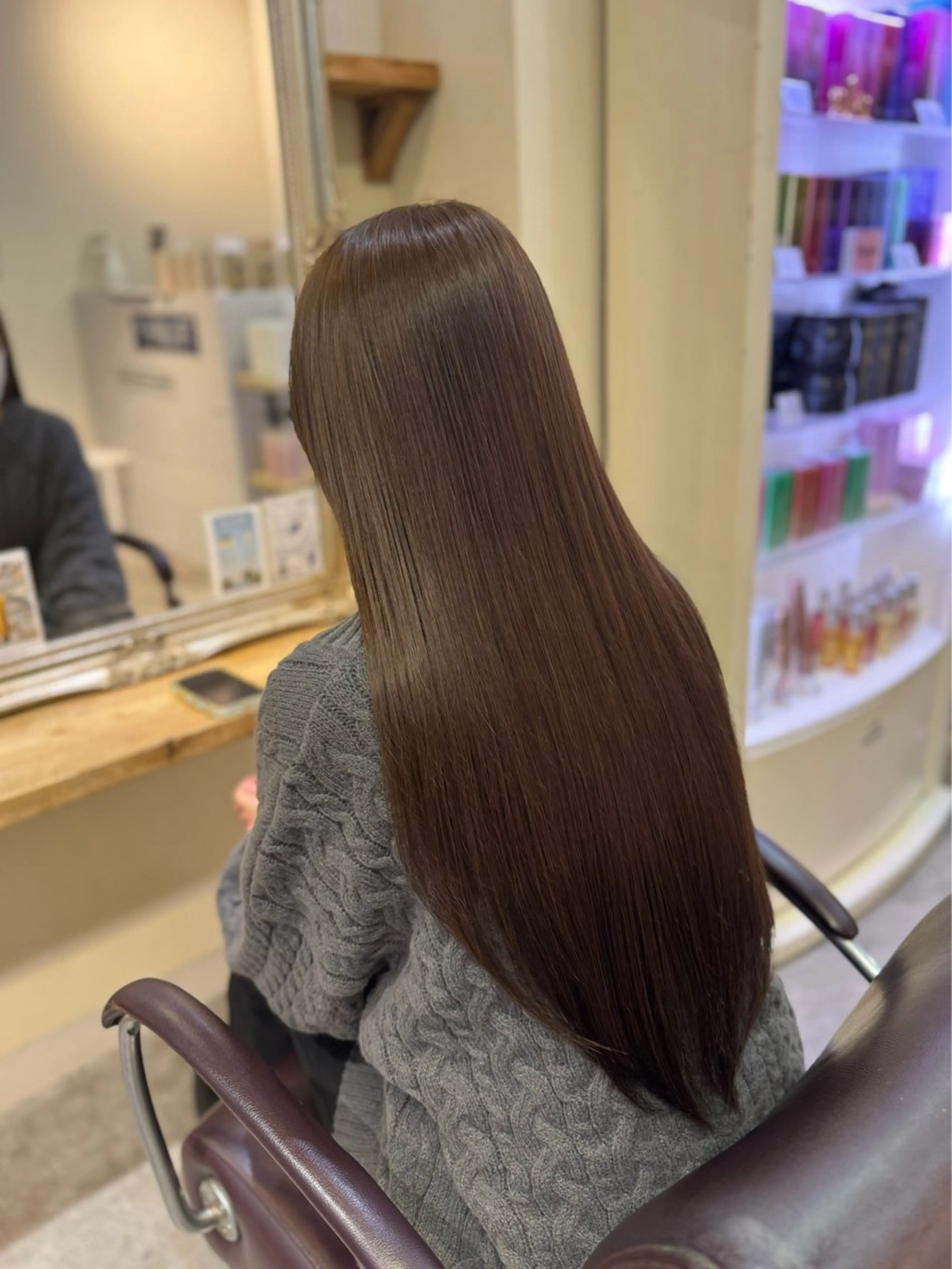 セミロング カラー ヘアカラー ハイトーン/ネイル /ミウ 🌺❤︎のヘアスタイル