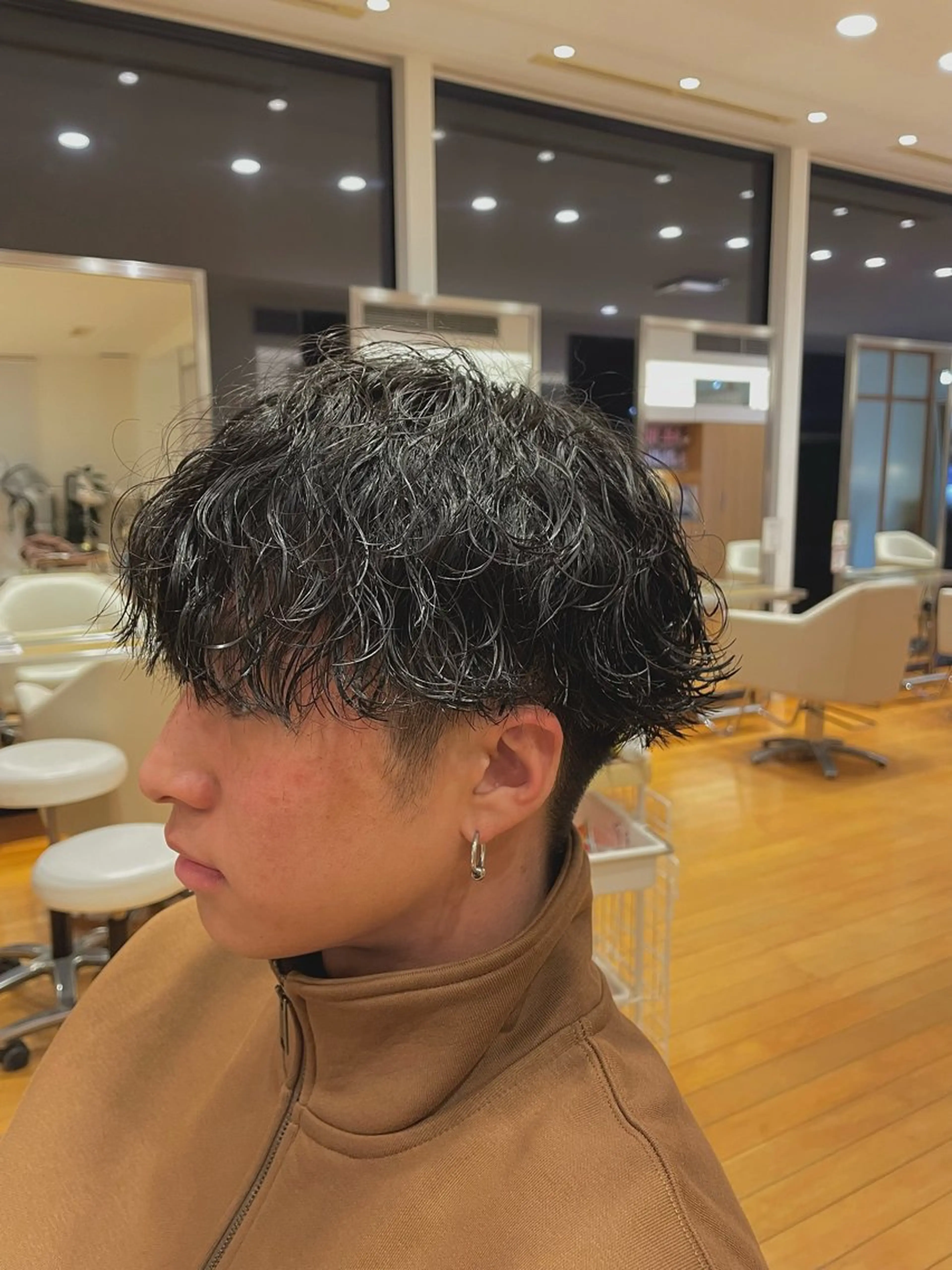 ミディアム パーマ ミディアムパーマ イメージサロンカッツ東尾道店所属・CUTS 東尾道/ 市川聖也のヘアスタイル